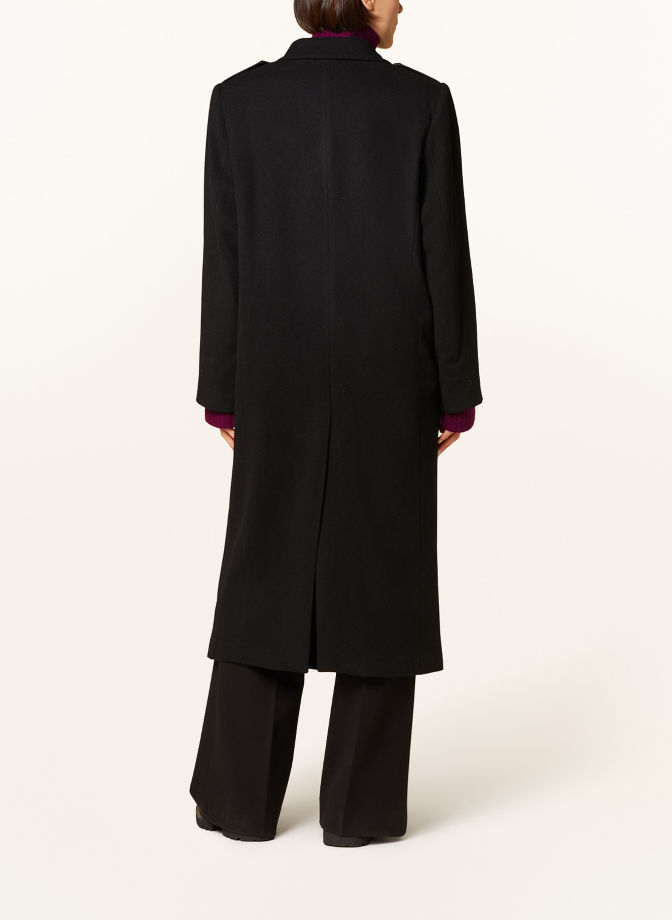 GITTA BANKO Wool coat PAYTON, Color: BLACK (Image 3)