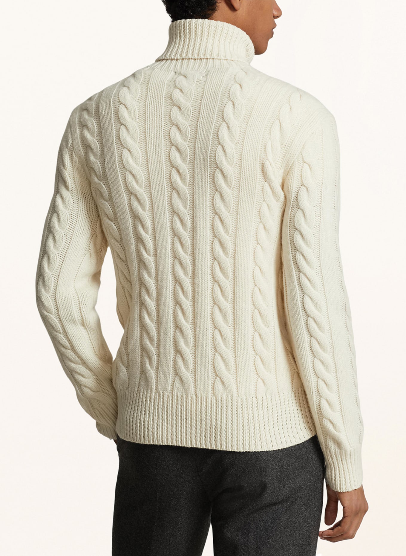 POLO RALPH LAUREN Turtleneck sweater, Color: CREAM (Image 3)