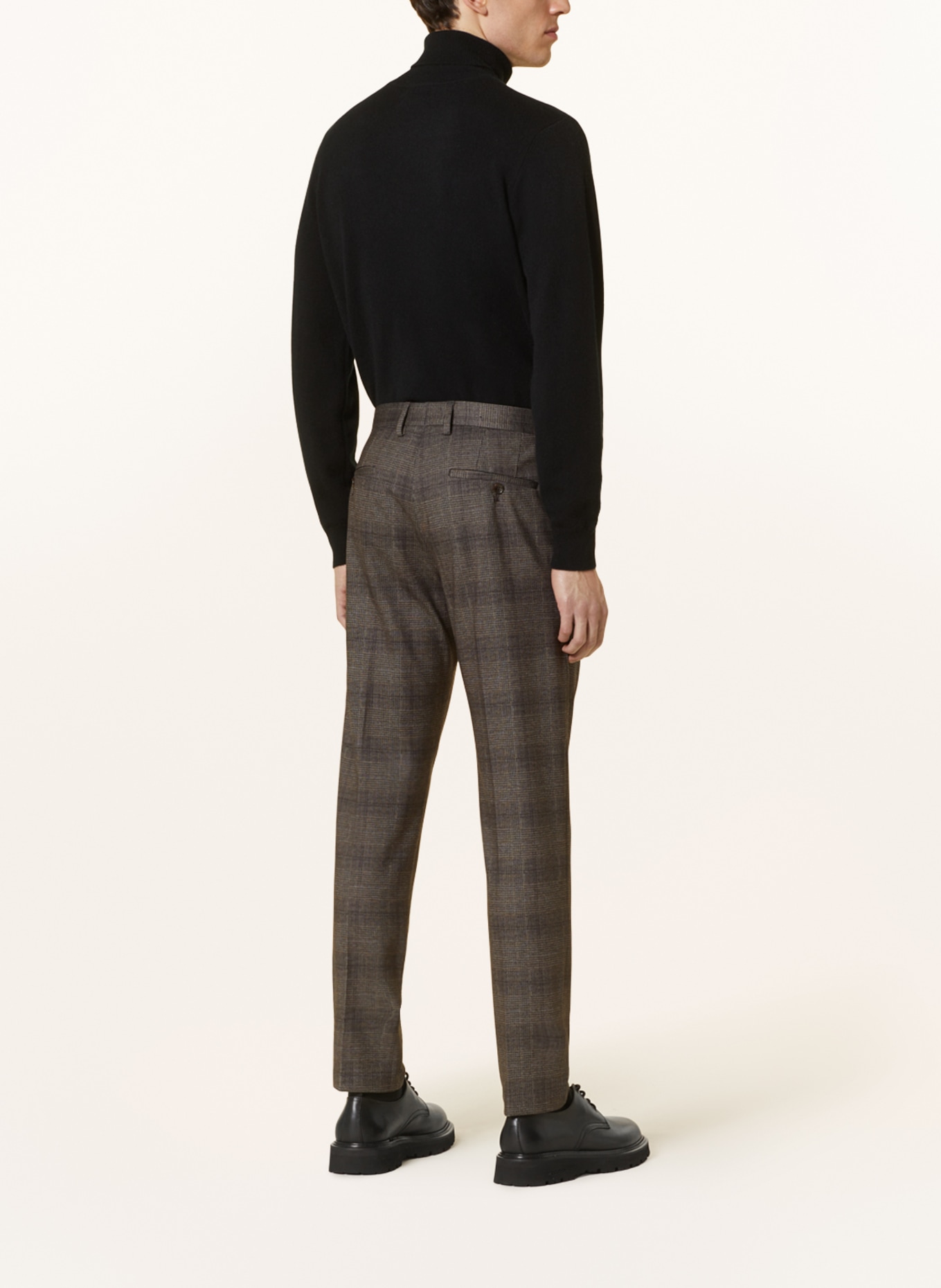 STRELLSON Oblekové kalhoty KYND2 Slim Fit, Barva: 219 Medium Brown               219 (Obrázek 4)