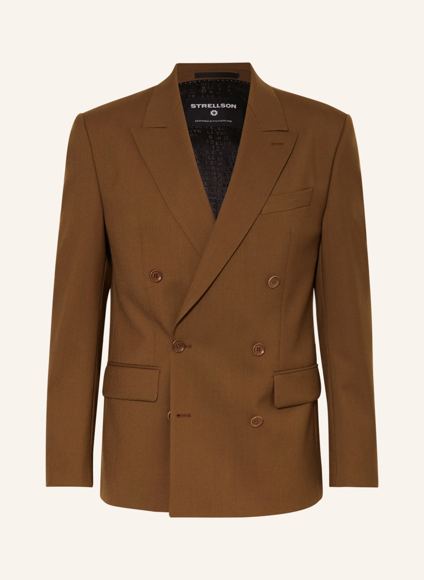 STRELLSON Suit jacket ASHTON3 slim fit, Color: 219 Medium Brown               219 (Image 1)