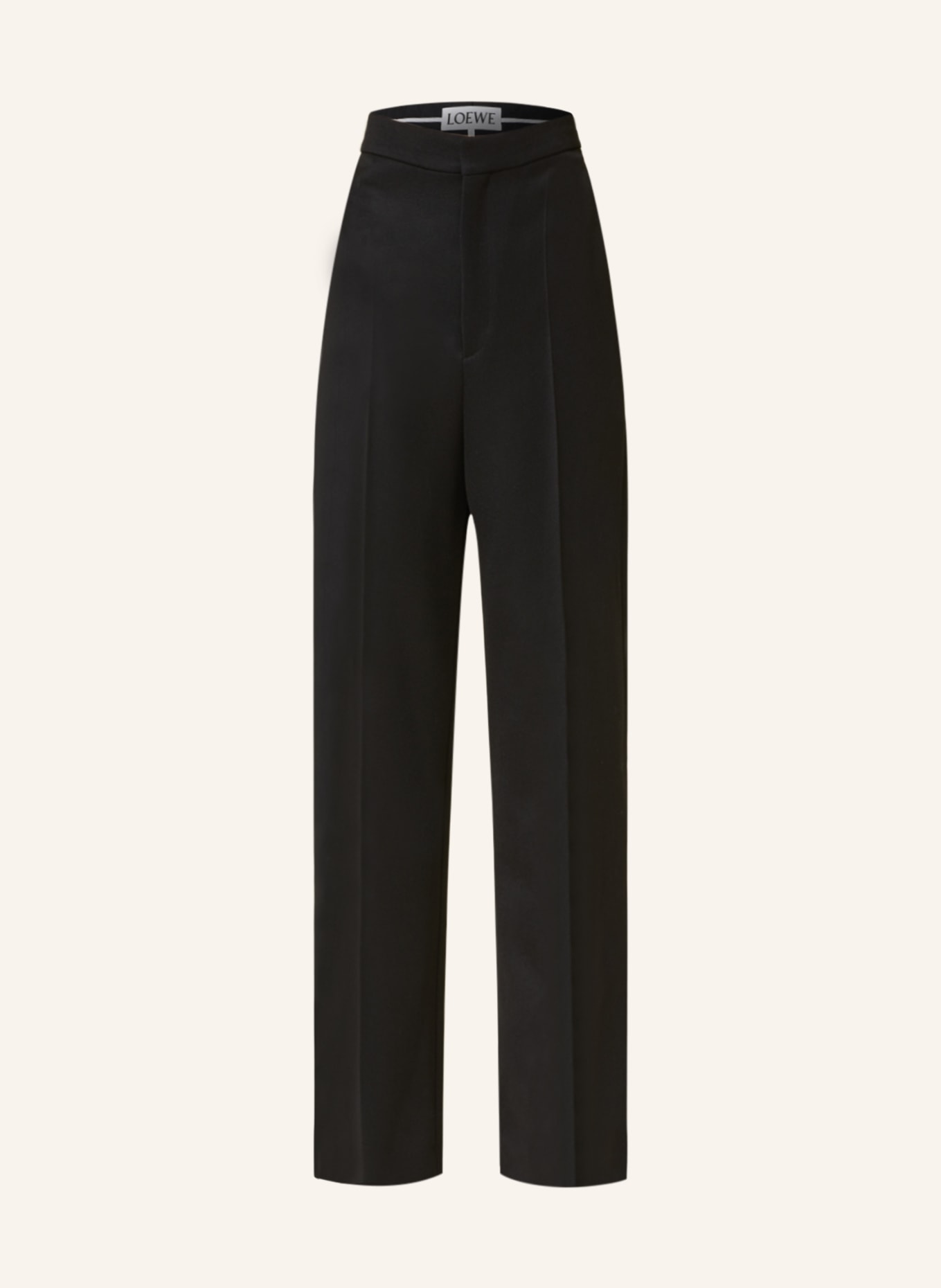 LOEWE Wide leg trousers, Color: BLACK (Image 1)