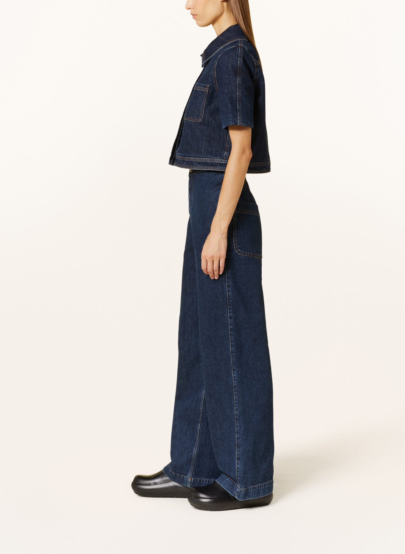 LOEWE Bluzka jeansowa, Kolor: GRANATOWY (Obrazek 4)