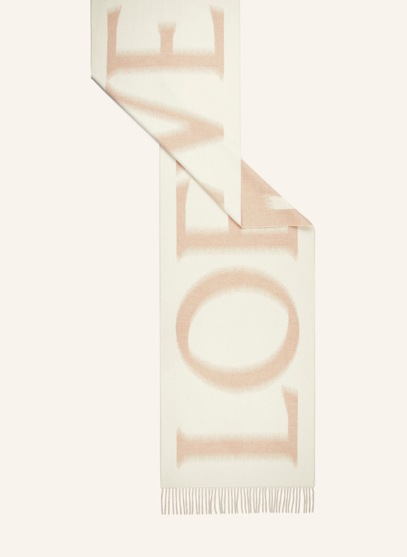 LOEWE Scarf, Color: WHITE/ CREAM (Image 2)