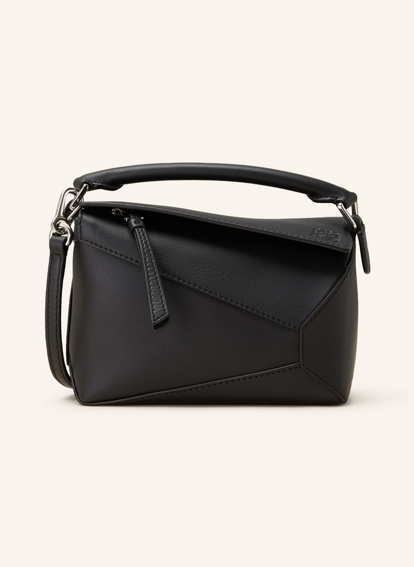 LOEWE Handbag PUZZLE EDGE MINI, Color: BLACK (Image 1)