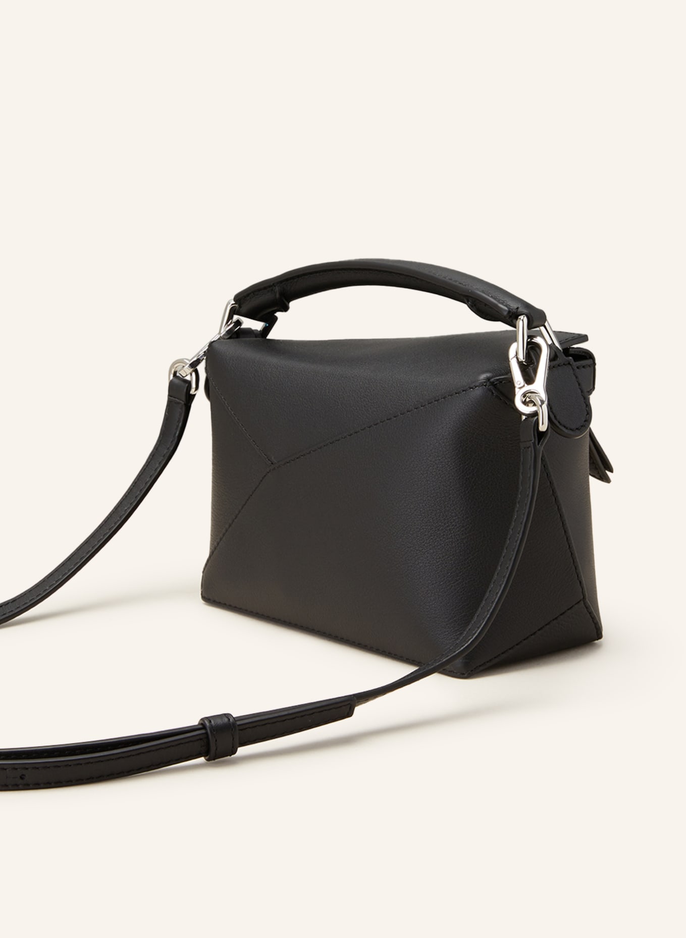 LOEWE Handbag PUZZLE EDGE MINI, Color: BLACK (Image 2)