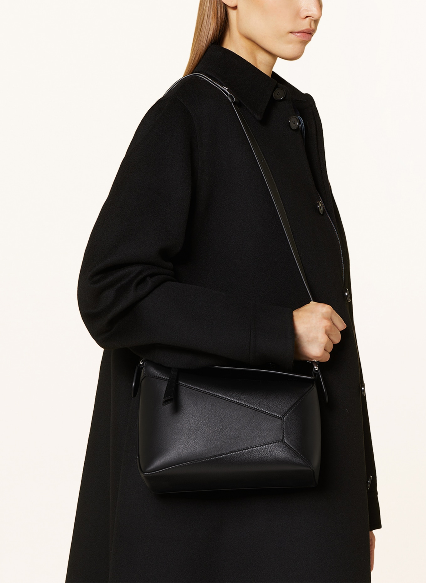 LOEWE Handbag PUZZLE SMALL, Color: BLACK (Image 4)