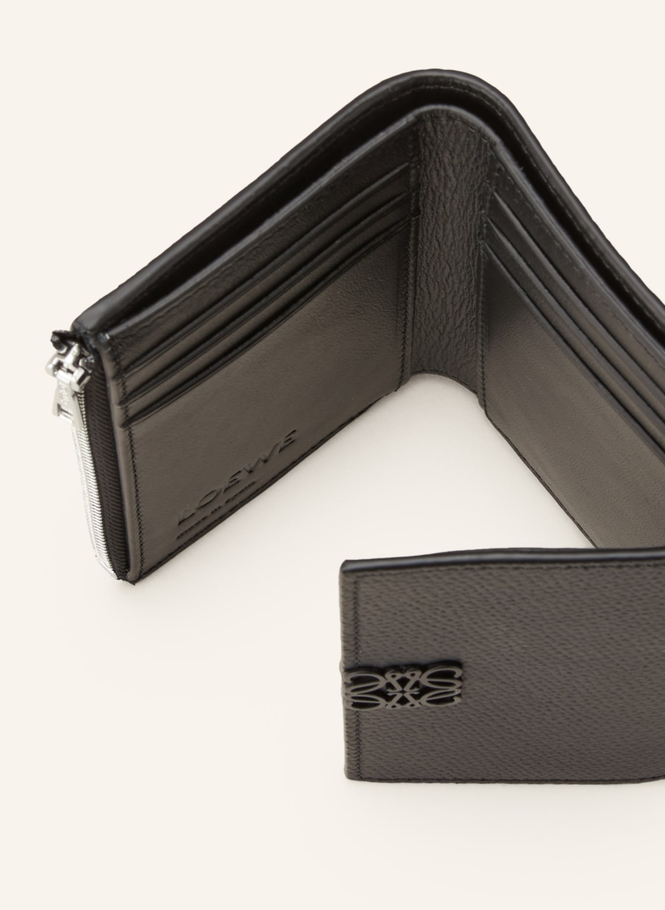 LOEWE Wallet ANAGRAM SMALL, Color: BLACK (Image 3)