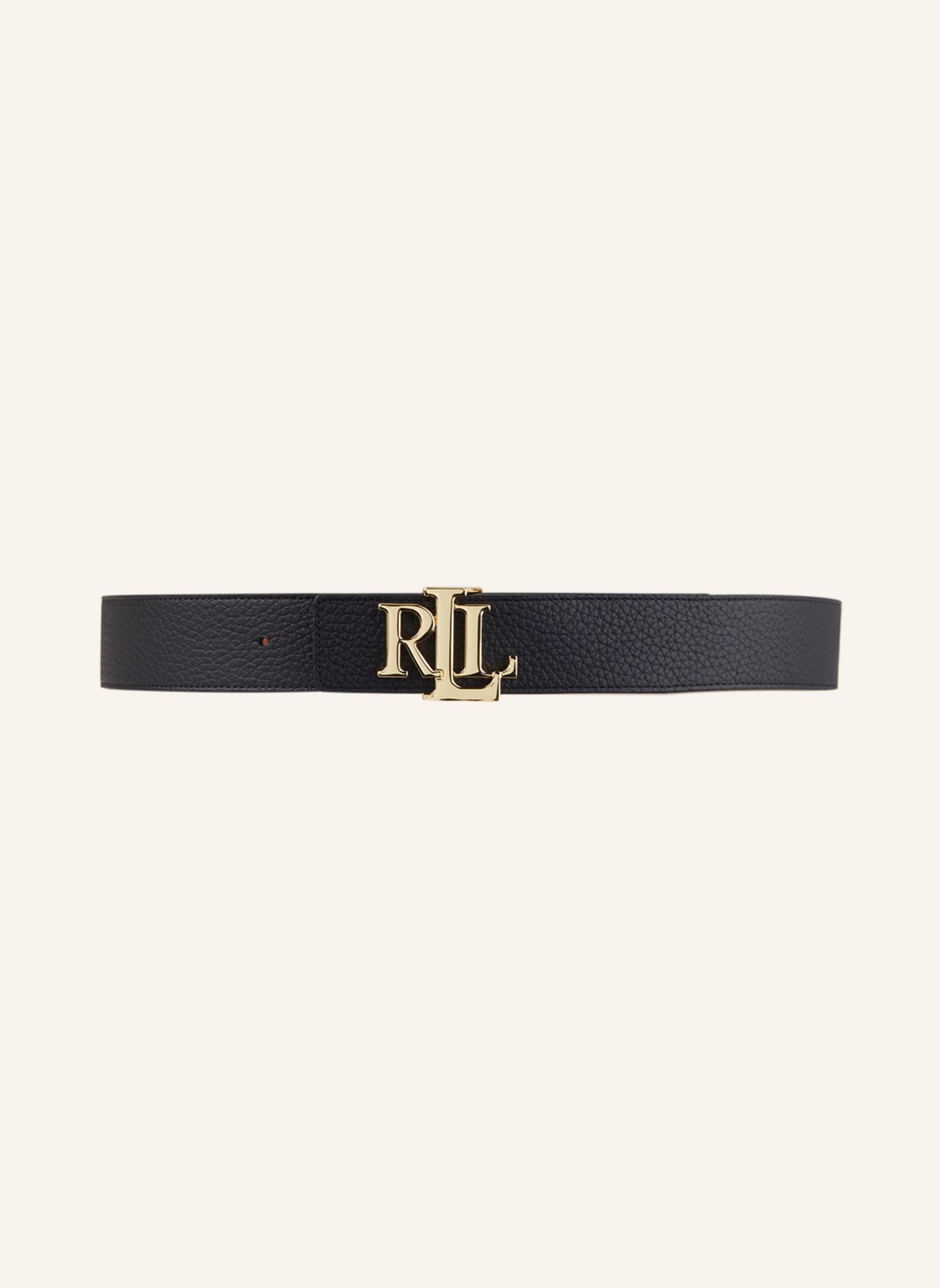 LAUREN RALPH LAUREN Reversible leather belt, Color: BLACK (Image 2)