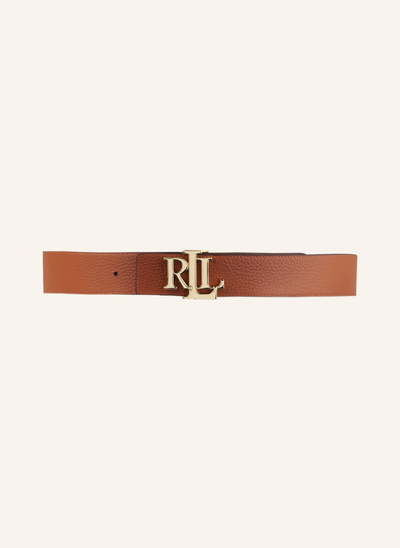 LAUREN RALPH LAUREN Reversible leather belt, Color: BLACK (Image 3)