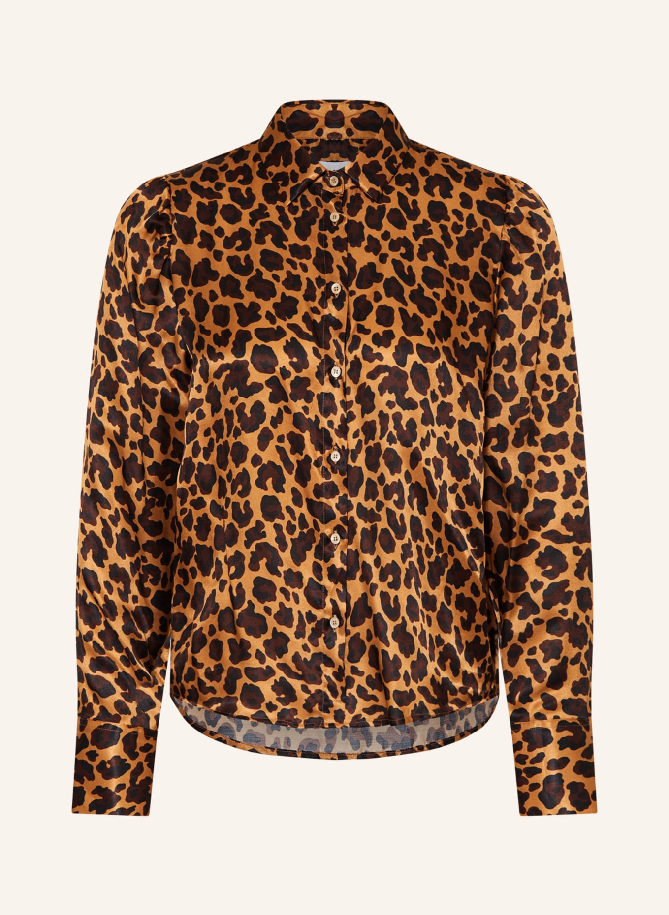 ROBERT FRIEDMAN Shirt blouse SUSIE, Color: COGNAC/ BROWN/ BLACK (Image 1)