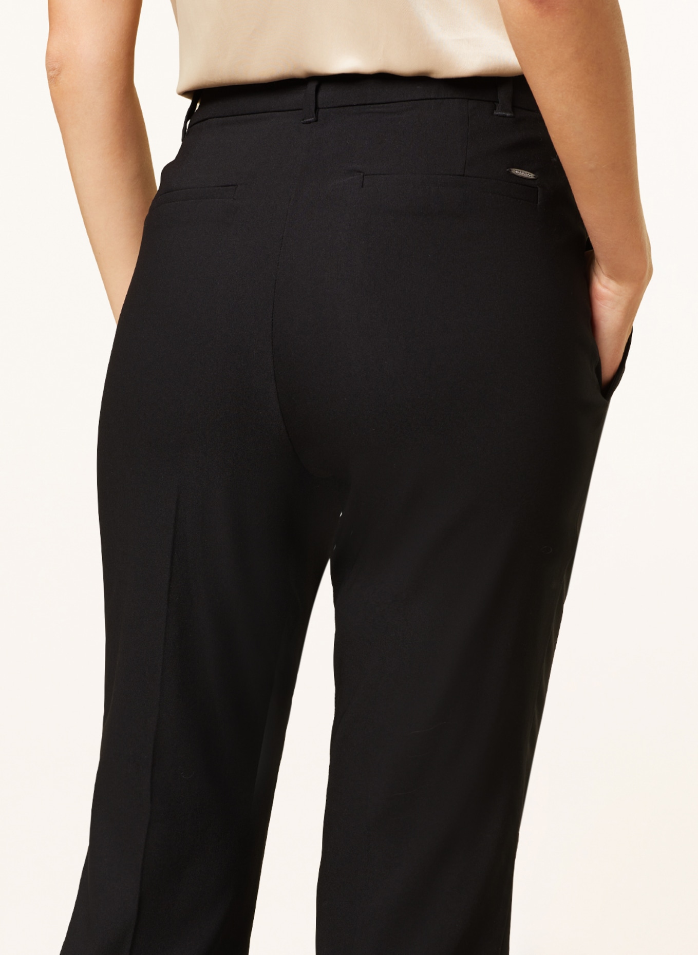 BETTY&CO Bootcut trousers, Color: BLACK (Image 5)