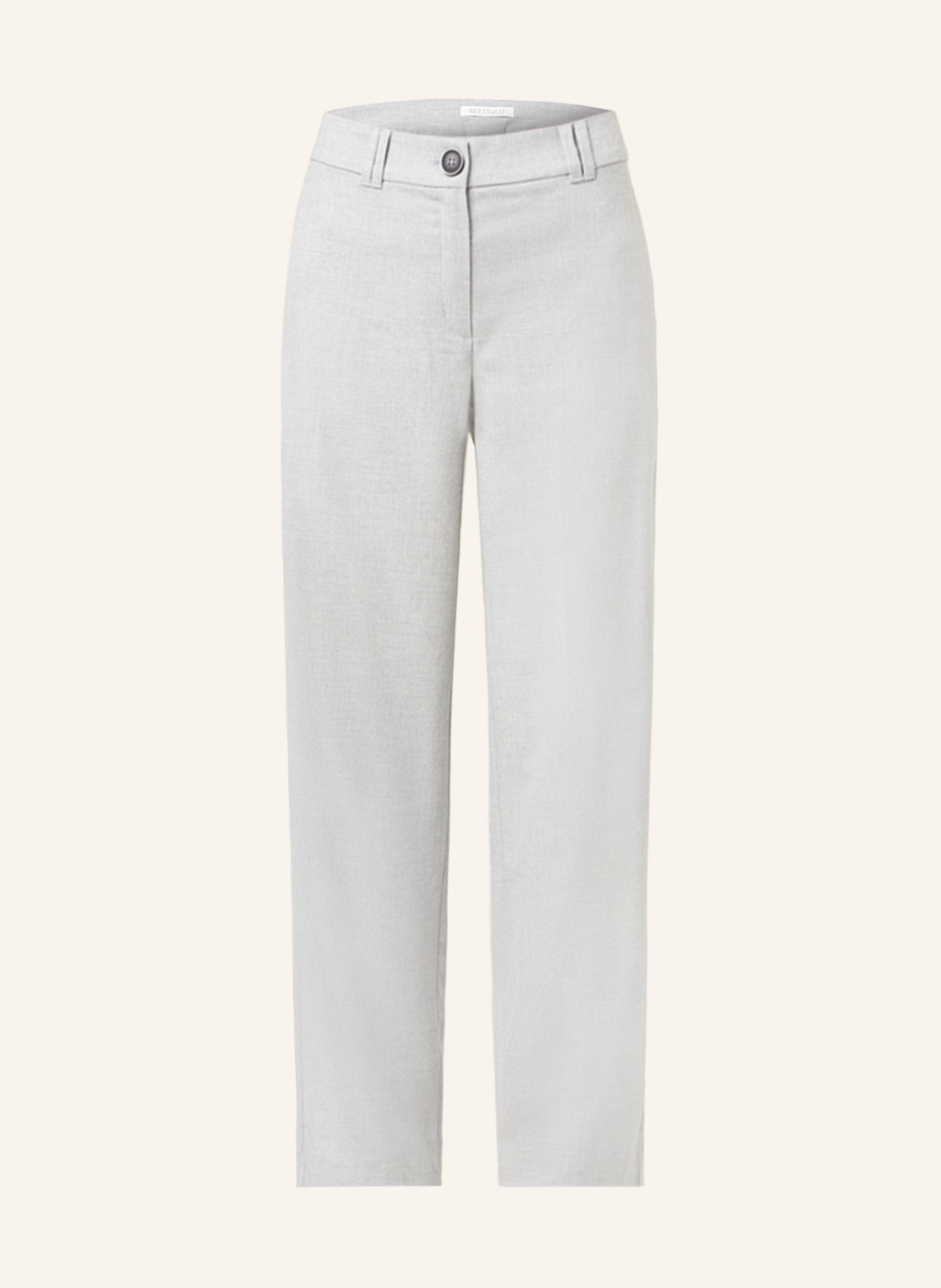 BETTY&CO Wide leg trousers, Color: LIGHT GRAY (Image 1)