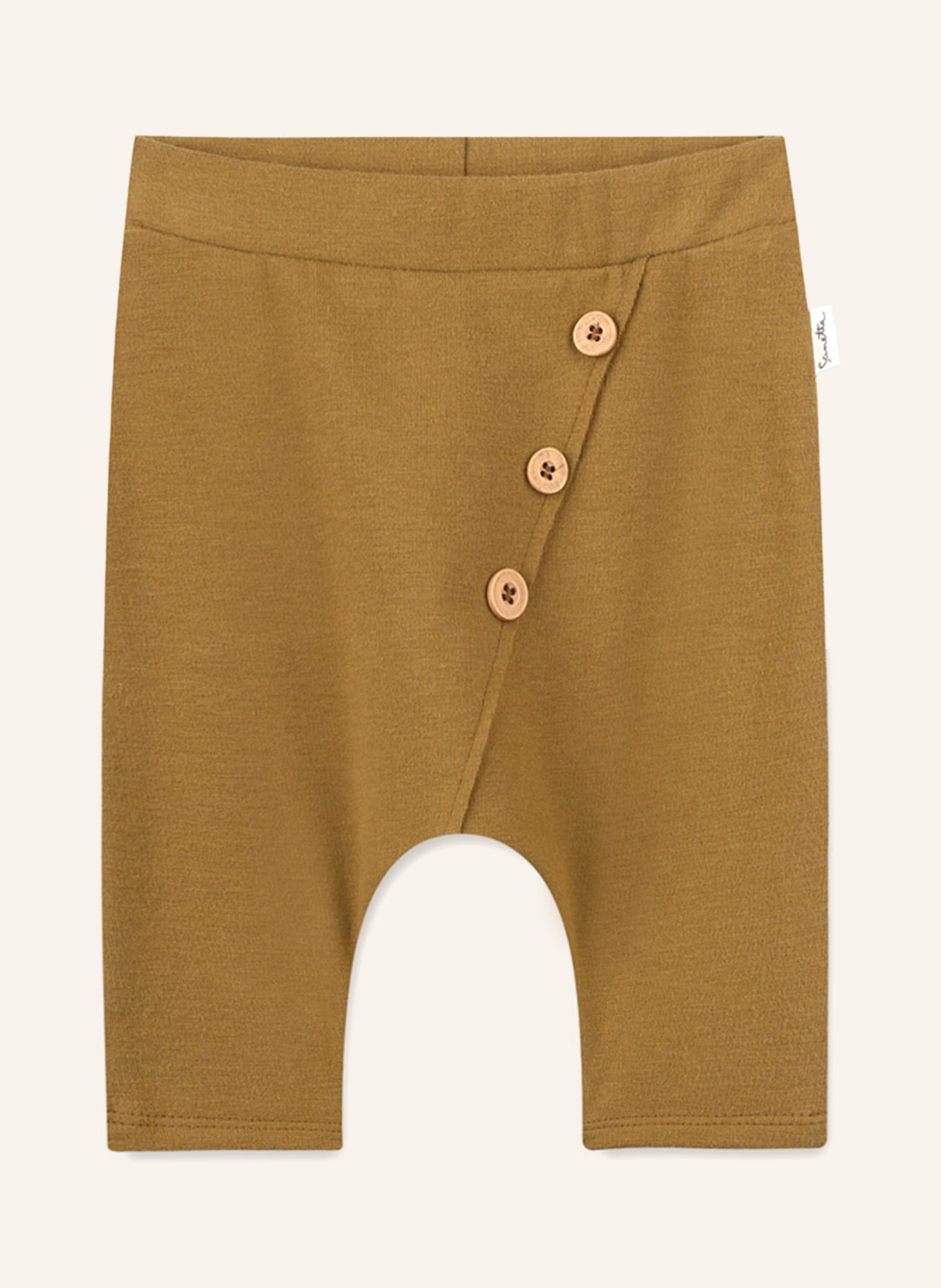 Sanetta PURE Spodnie dresowe z ochroną UV 30+, Kolor: OLIWKOWY (Obrazek 1)