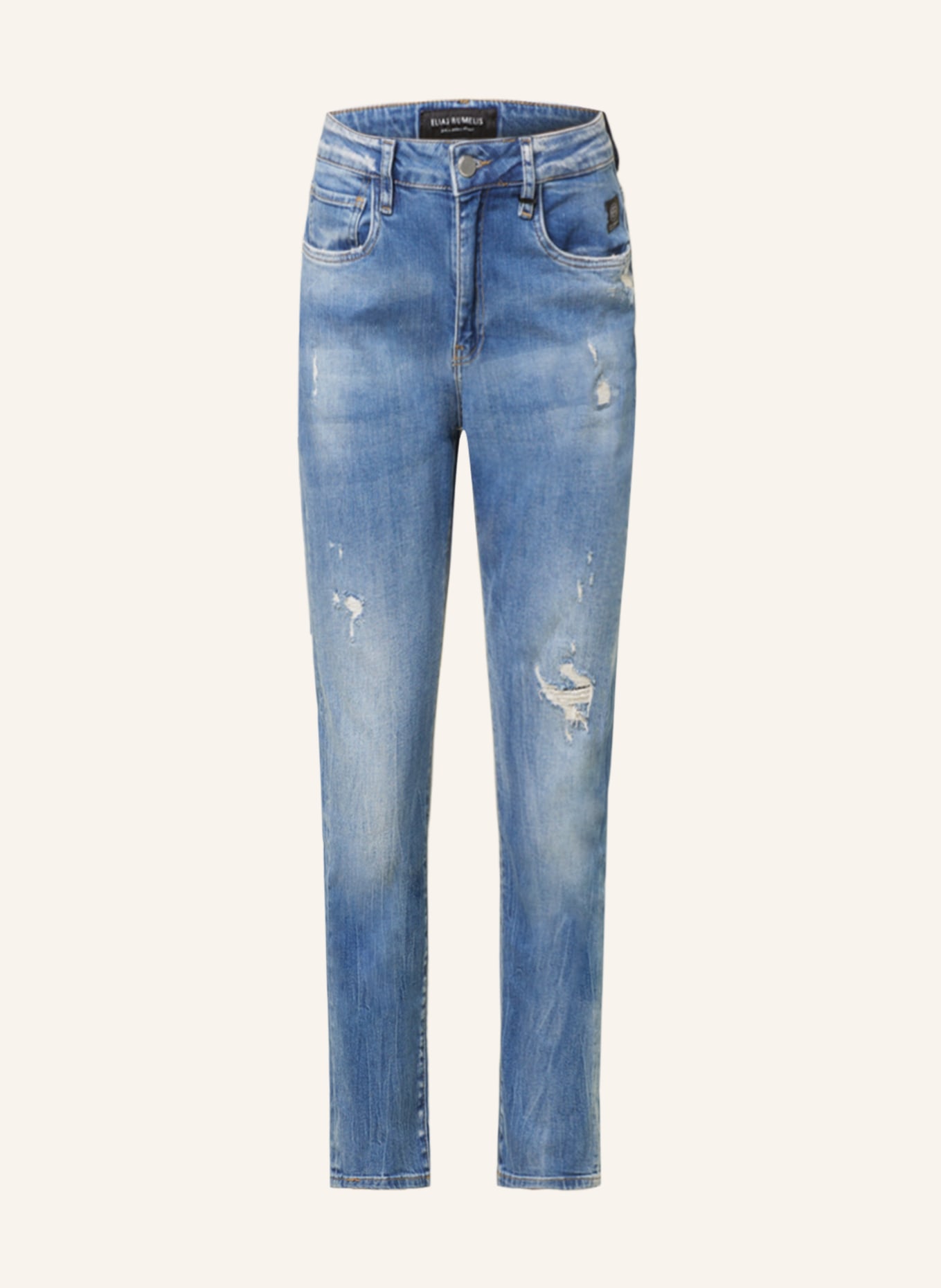ELIAS RUMELIS Boyfriend Jeans LEONA, Farbe: 681 Stone blue (Bild 1)
