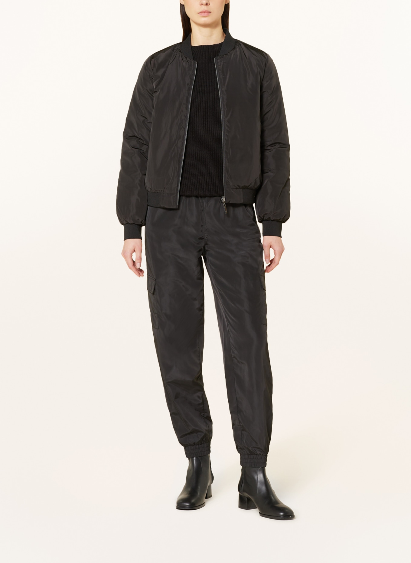 monari Reversible quilted jacket, Color: PURPLE (Image 3)