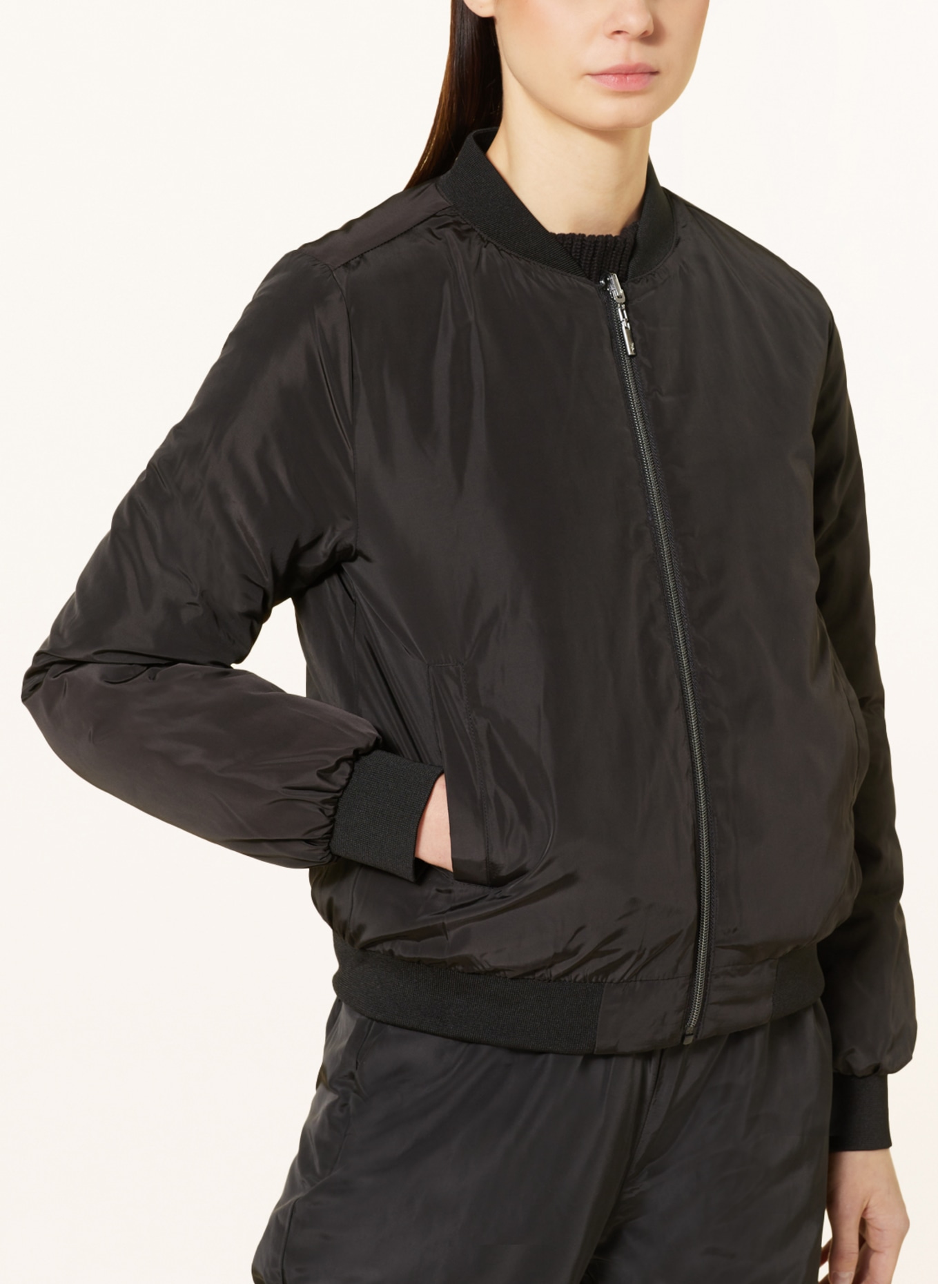 monari Reversible quilted jacket, Color: PURPLE (Image 5)