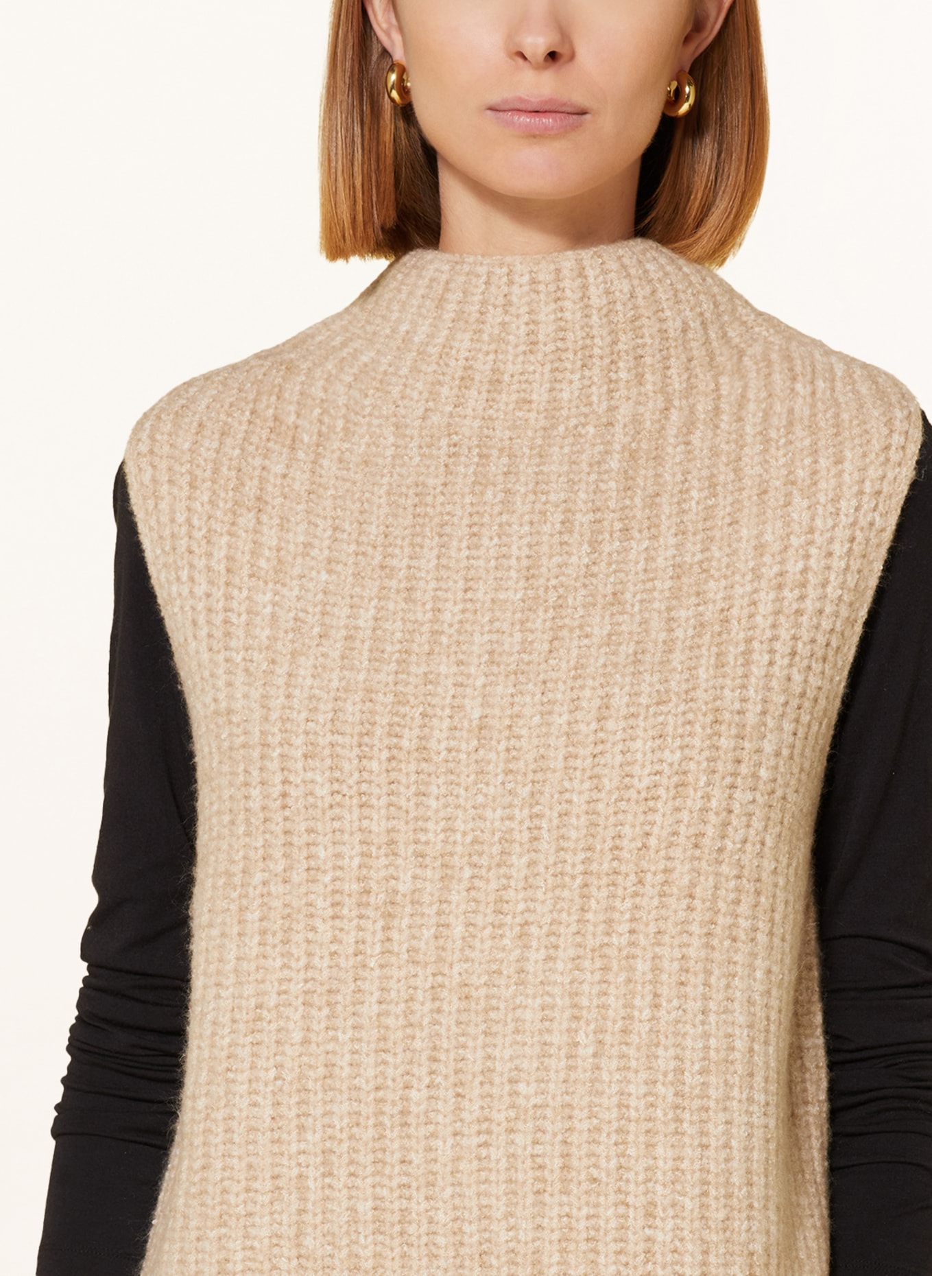 monari Sweater vest, Color: BEIGE (Image 4)