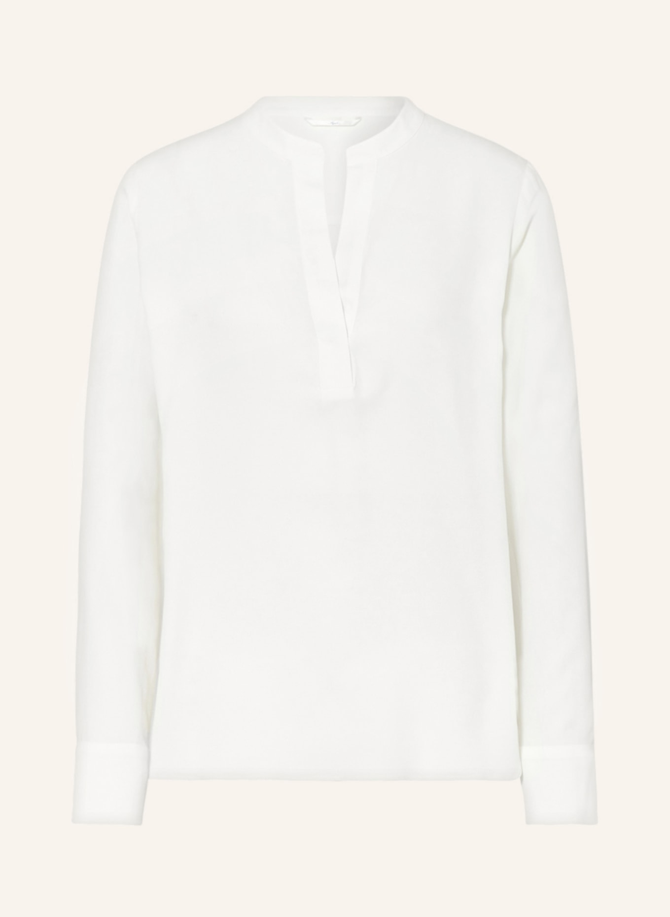 Sophie Tunic ODINA with silk, Color: WHITE (Image 1)