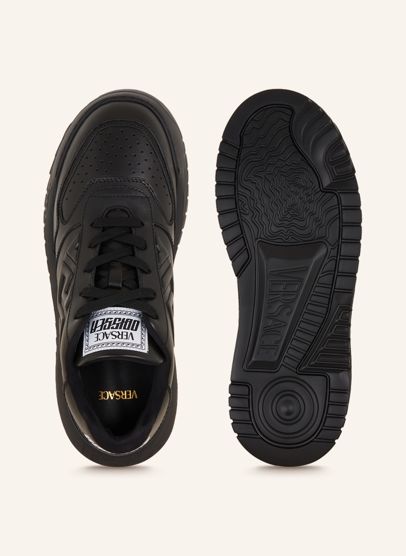 VERSACE Sneakers ODISSEA in black