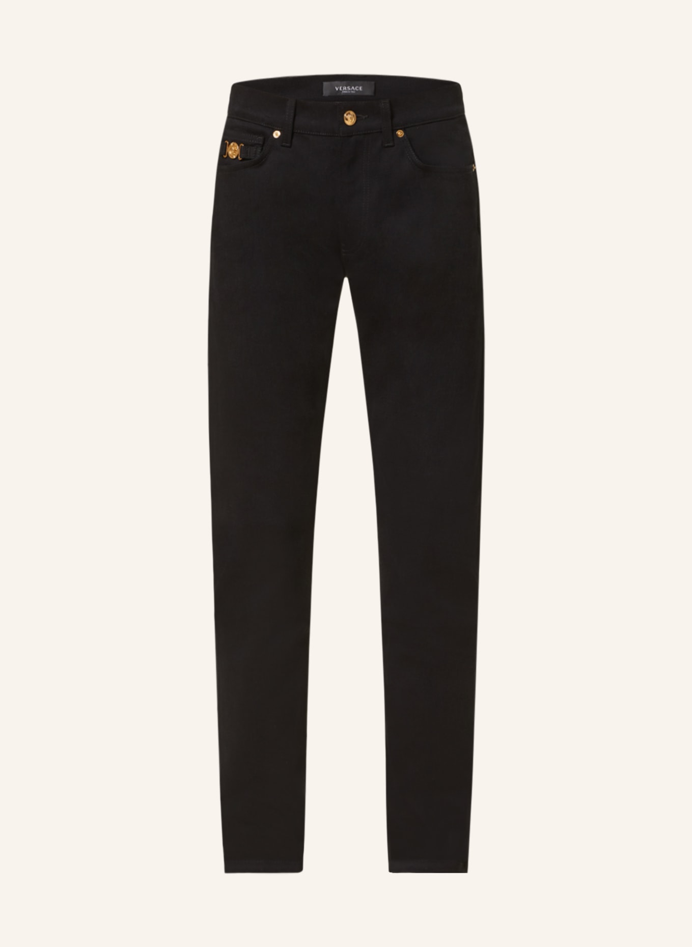 VERSACE Jeans slim fit, Color: 1B000 BLACK (Image 1)