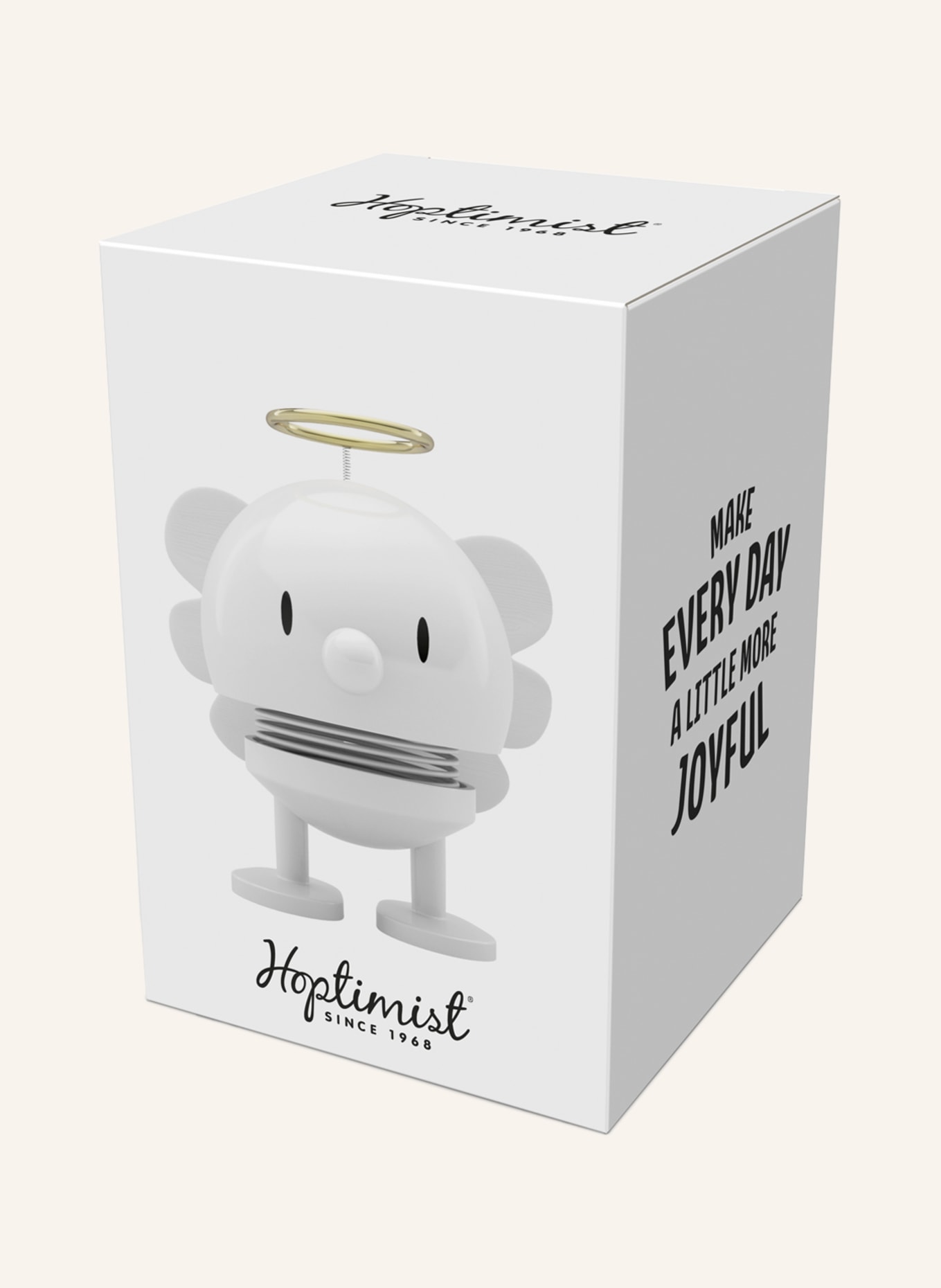 Hoptimist Dekofigur ANGEL BUMBLE SMALL: WHITE