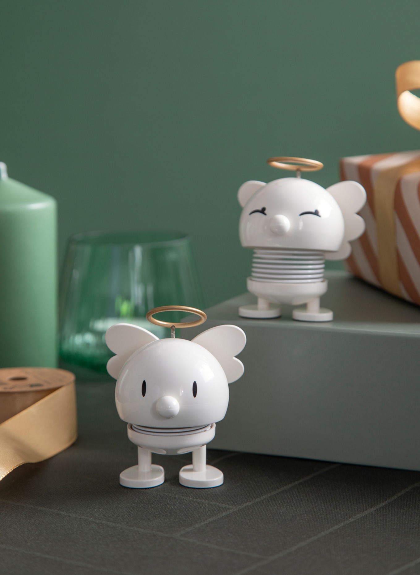 Hoptimist Dekofigur ANGEL BUMBLE SMALL: WHITE