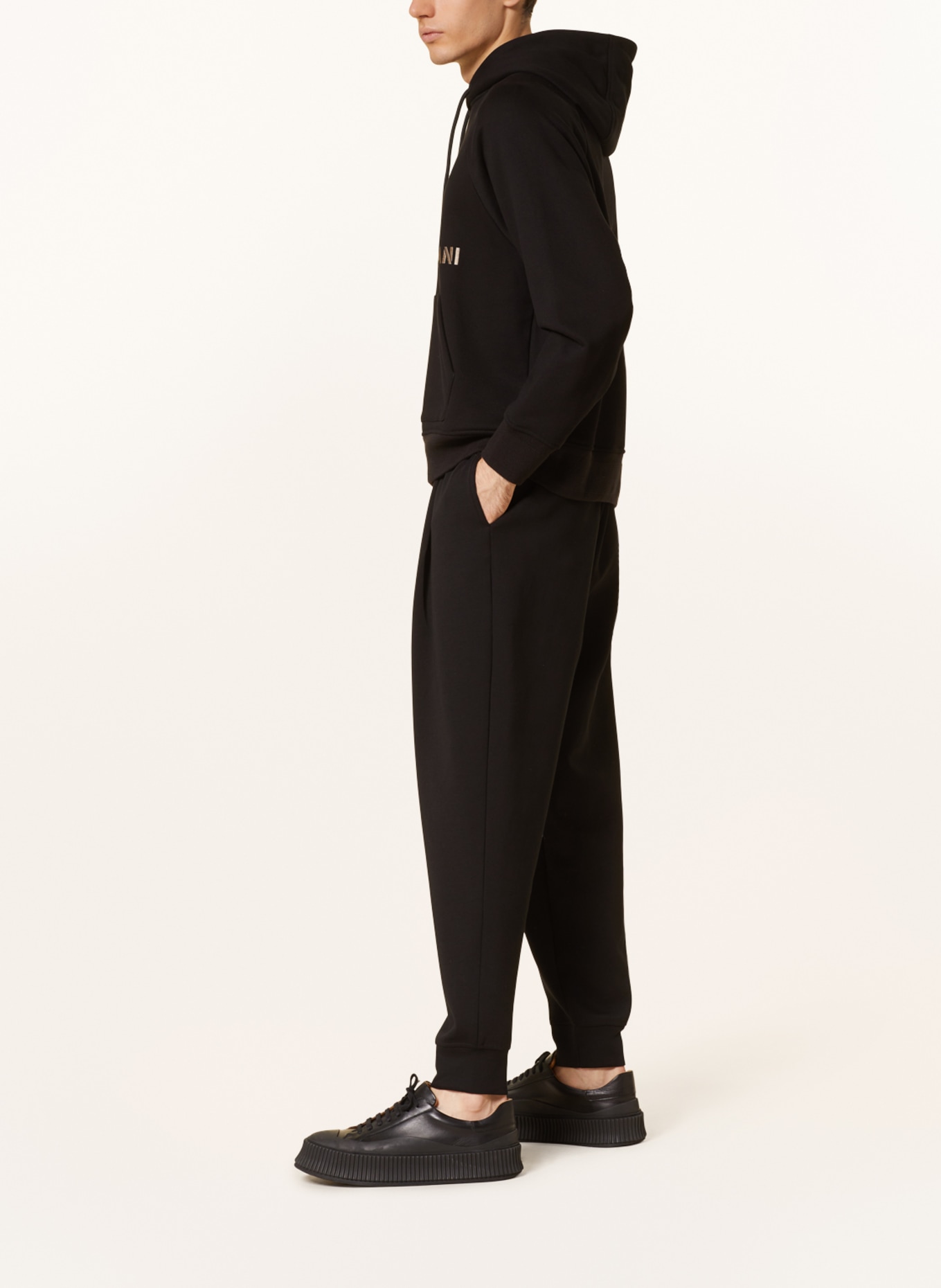 EMPORIO ARMANI Sweatpants, Color: BLACK (Image 4)