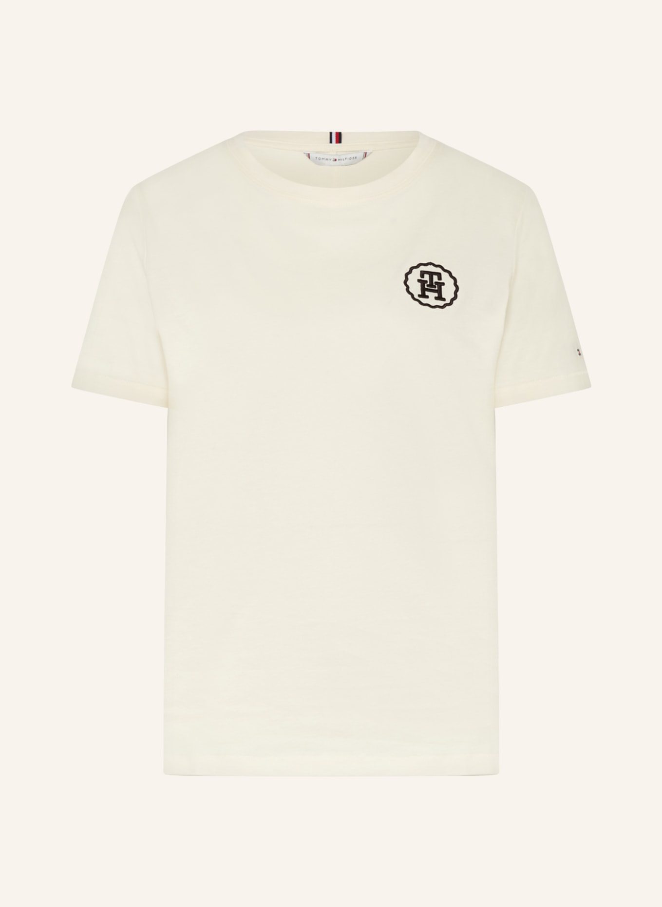 TOMMY HILFIGER T-shirt, Kolor: KREMOWY (Obrazek 1)
