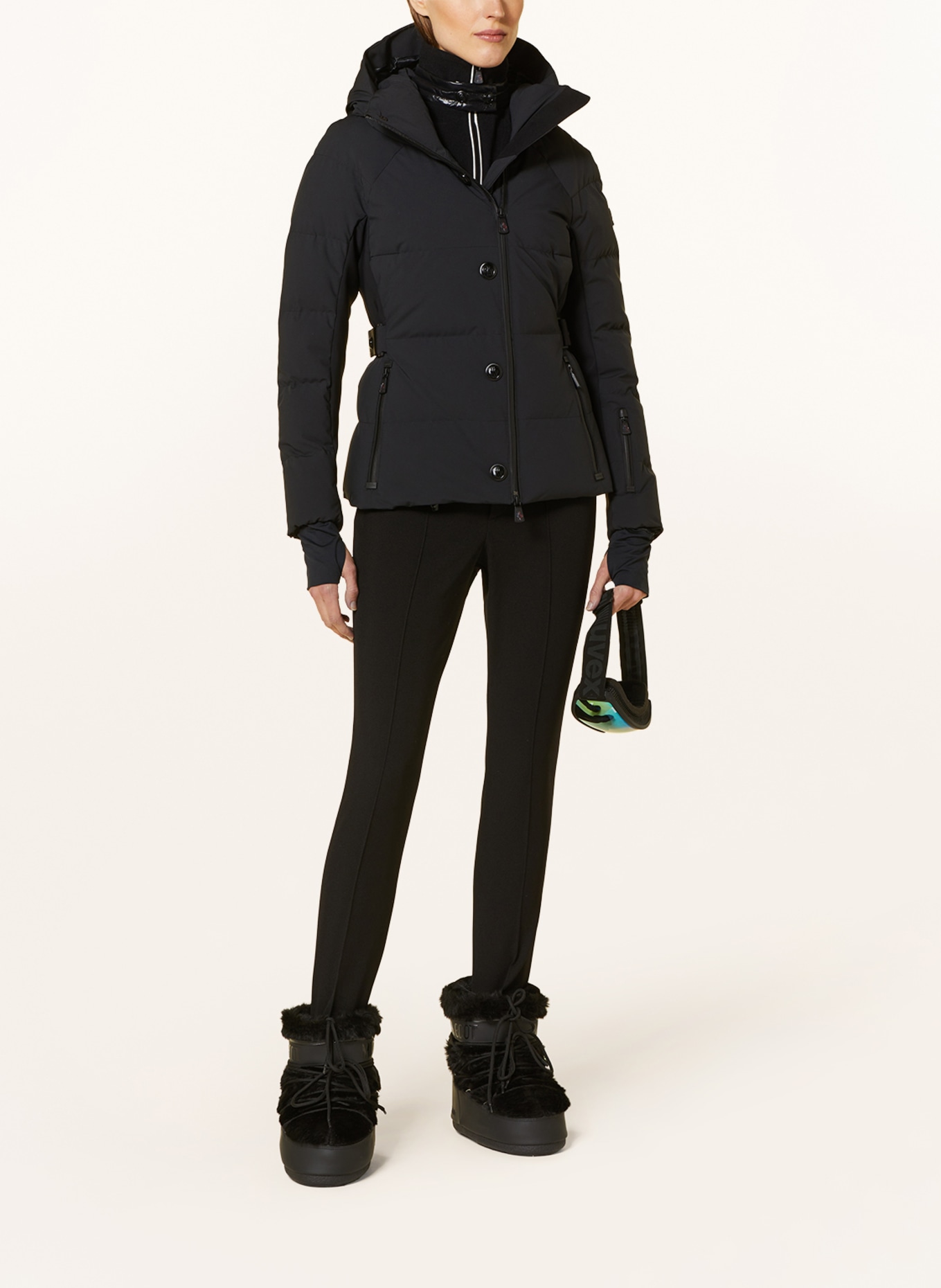 MONCLER GRENOBLE Down ski jacket GUYANE, Color: BLACK (Image 2)