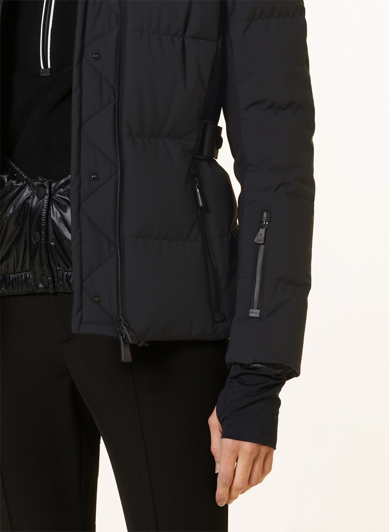 MONCLER GRENOBLE Down ski jacket GUYANE, Color: BLACK (Image 7)