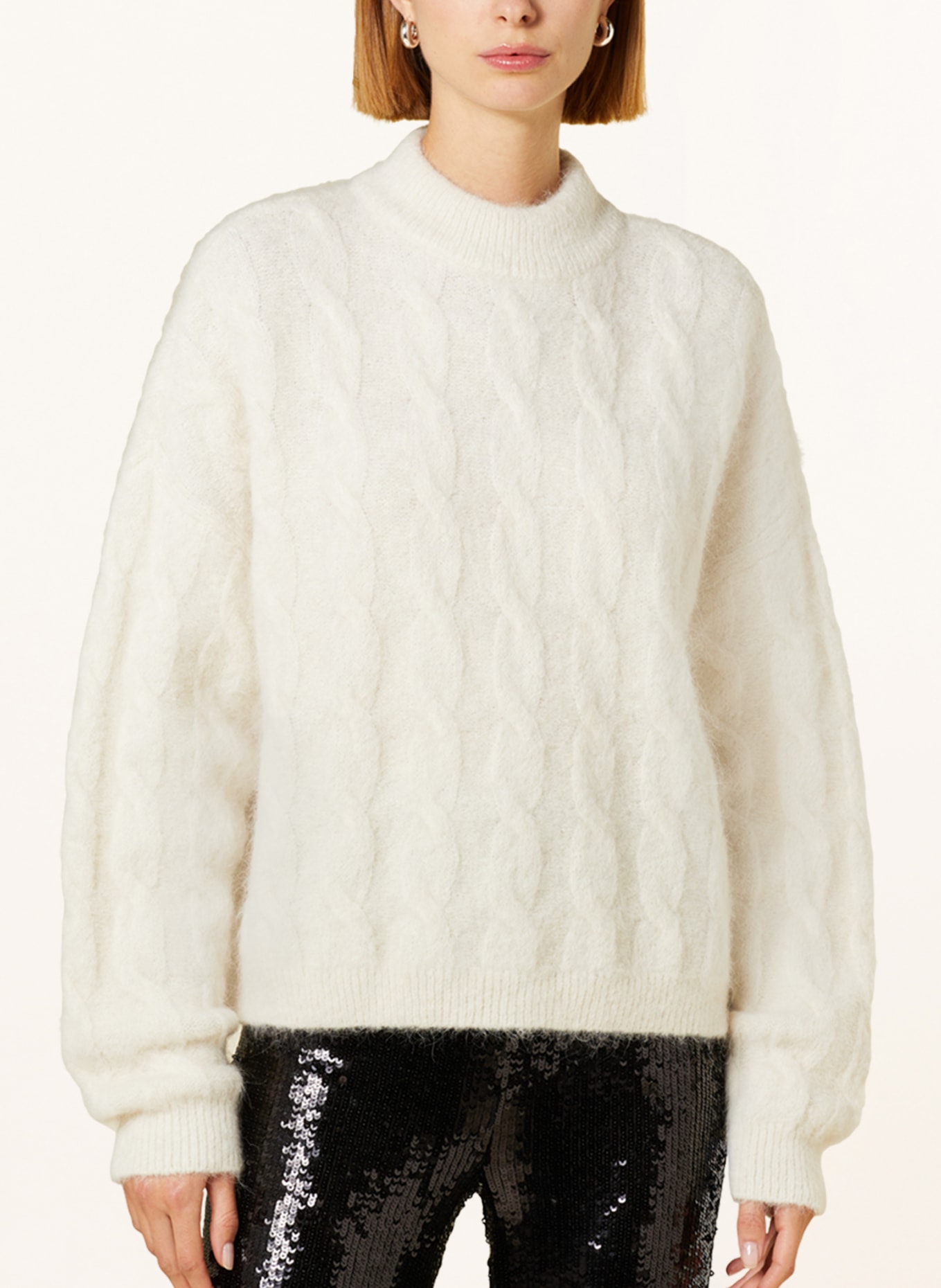 GESTUZ Sweater SAFIGZ, Color: ECRU (Image 4)