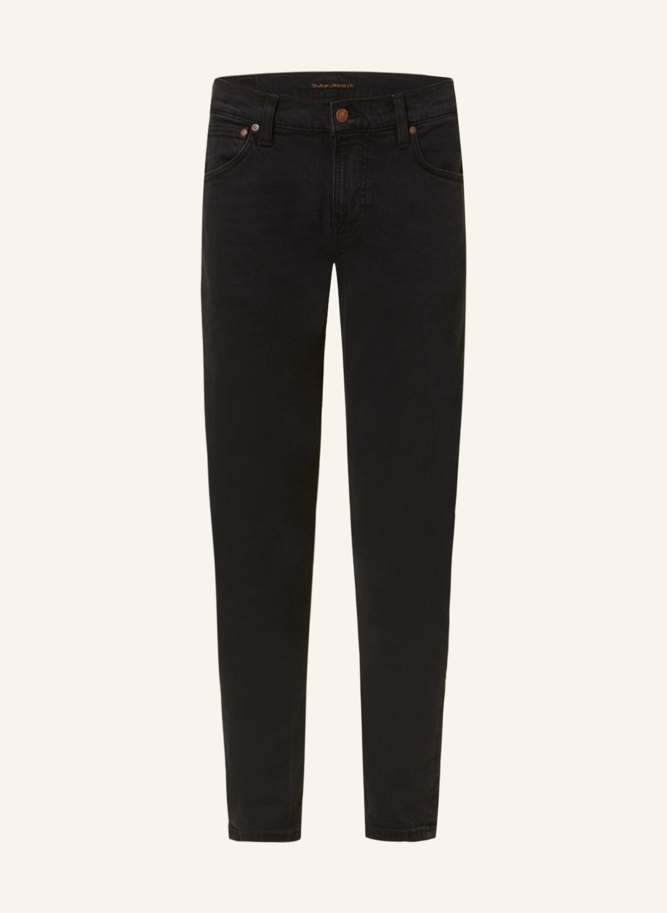 Nudie Jeans Jeansy TIGHT TERRY extra slim fit, Kolor: soft black (Obrazek 1)