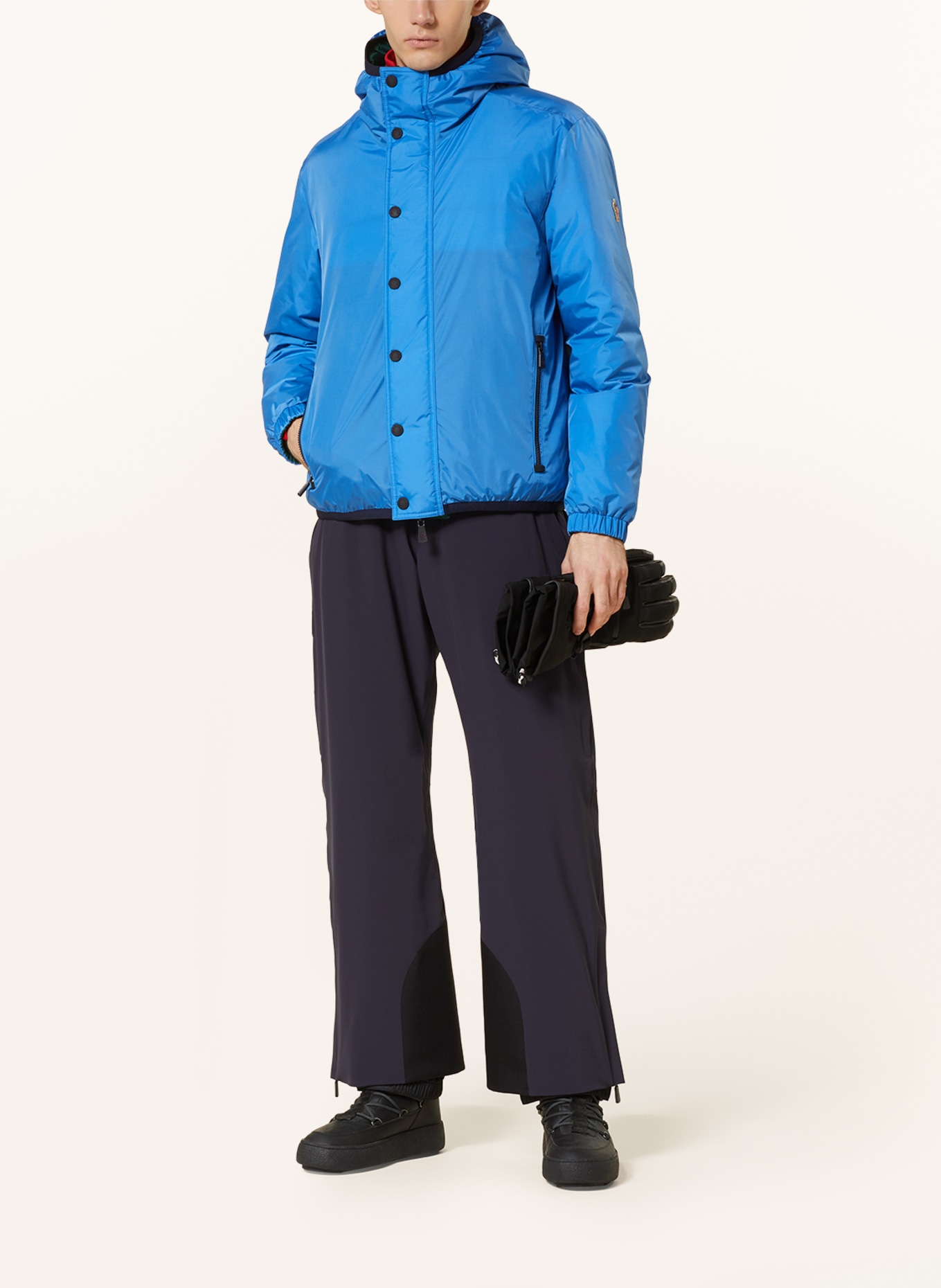 MONCLER GRENOBLE Lightweight down jacket ROSIERE reversible, Color: LIGHT BLUE (Image 3)
