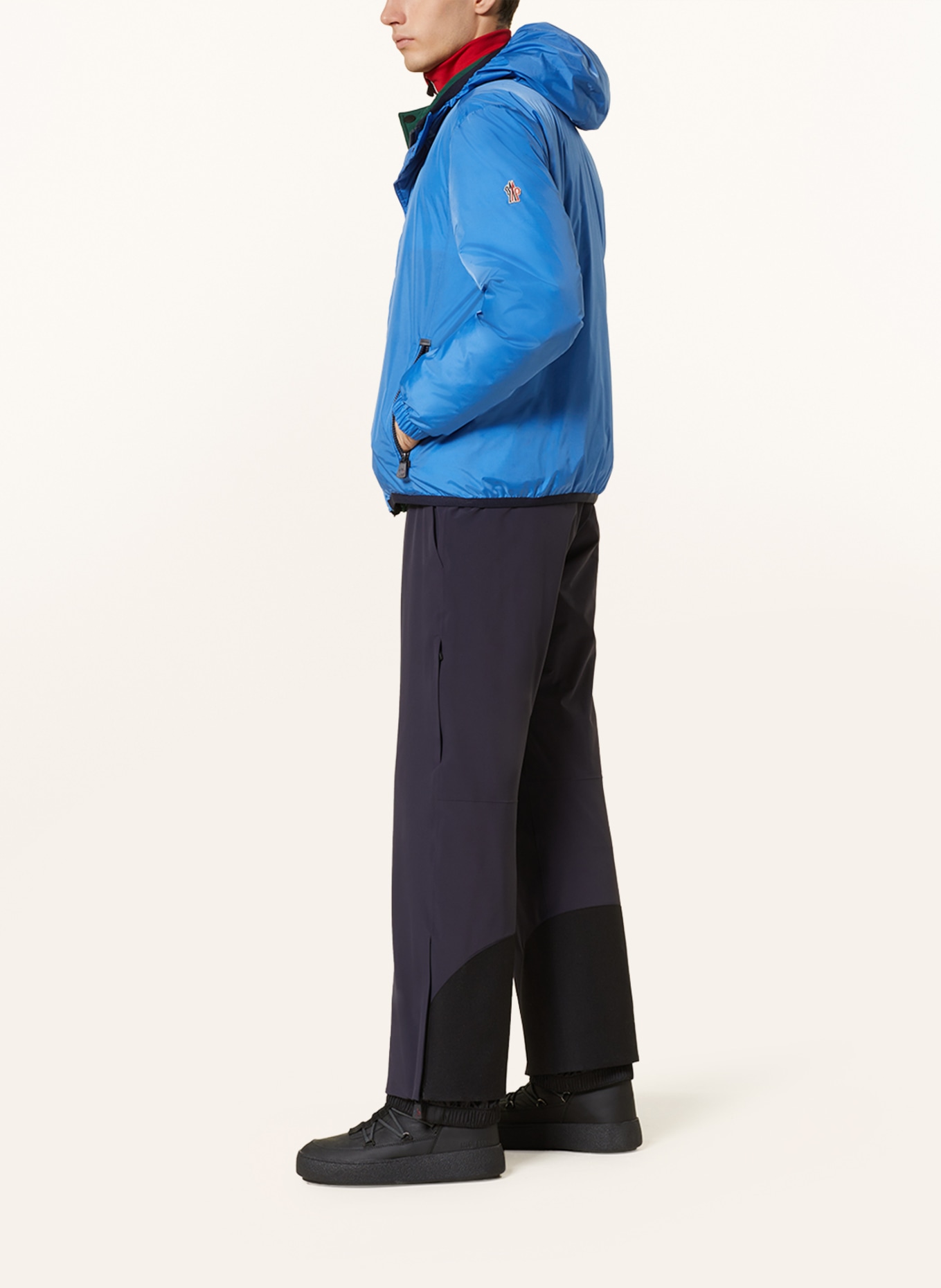 MONCLER GRENOBLE Lightweight down jacket ROSIERE reversible, Color: LIGHT BLUE (Image 5)