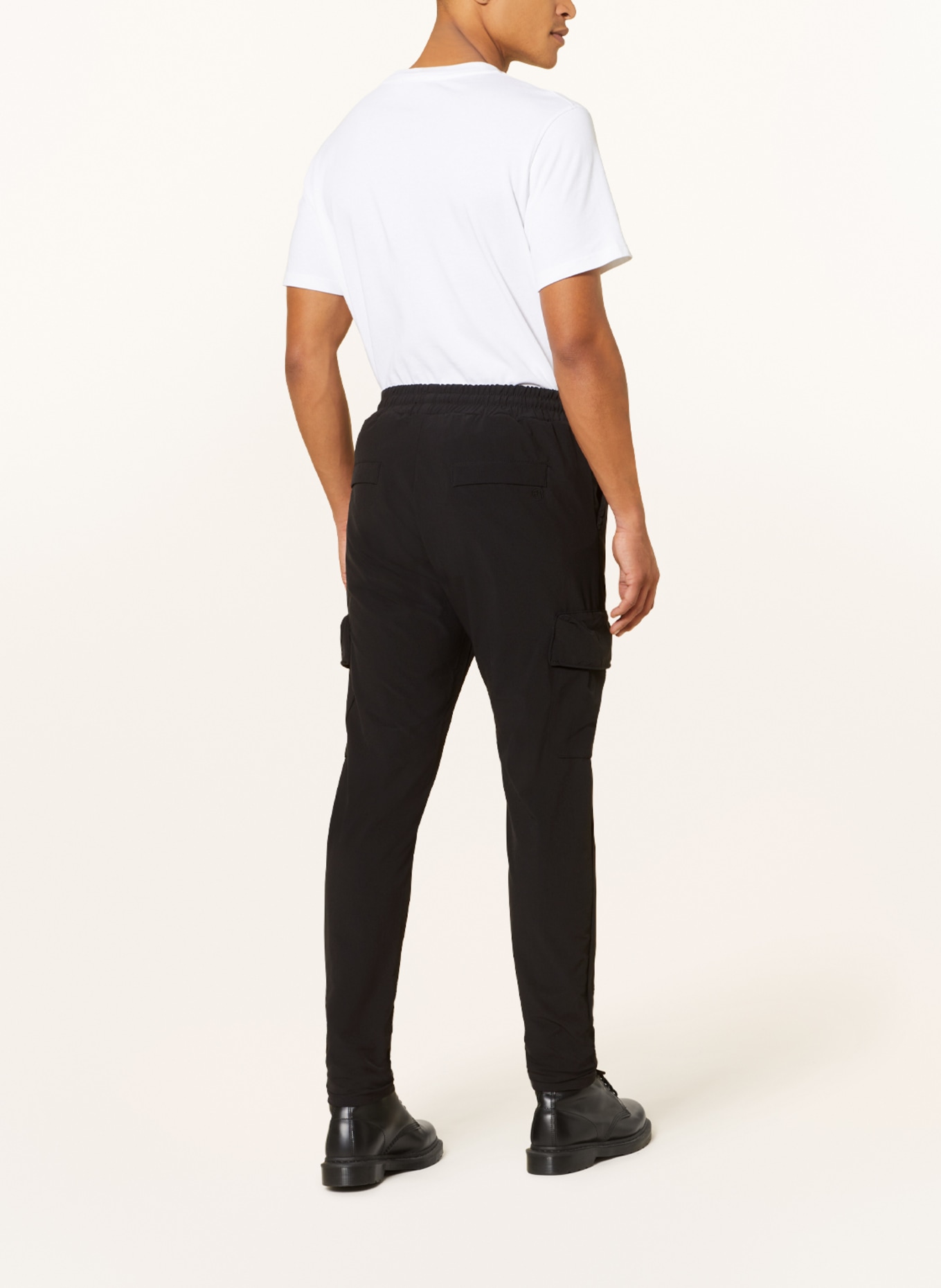 ELIAS RUMELIS Cargo pants ERGASPARO comfort fit, Color: BLACK (Image 3)