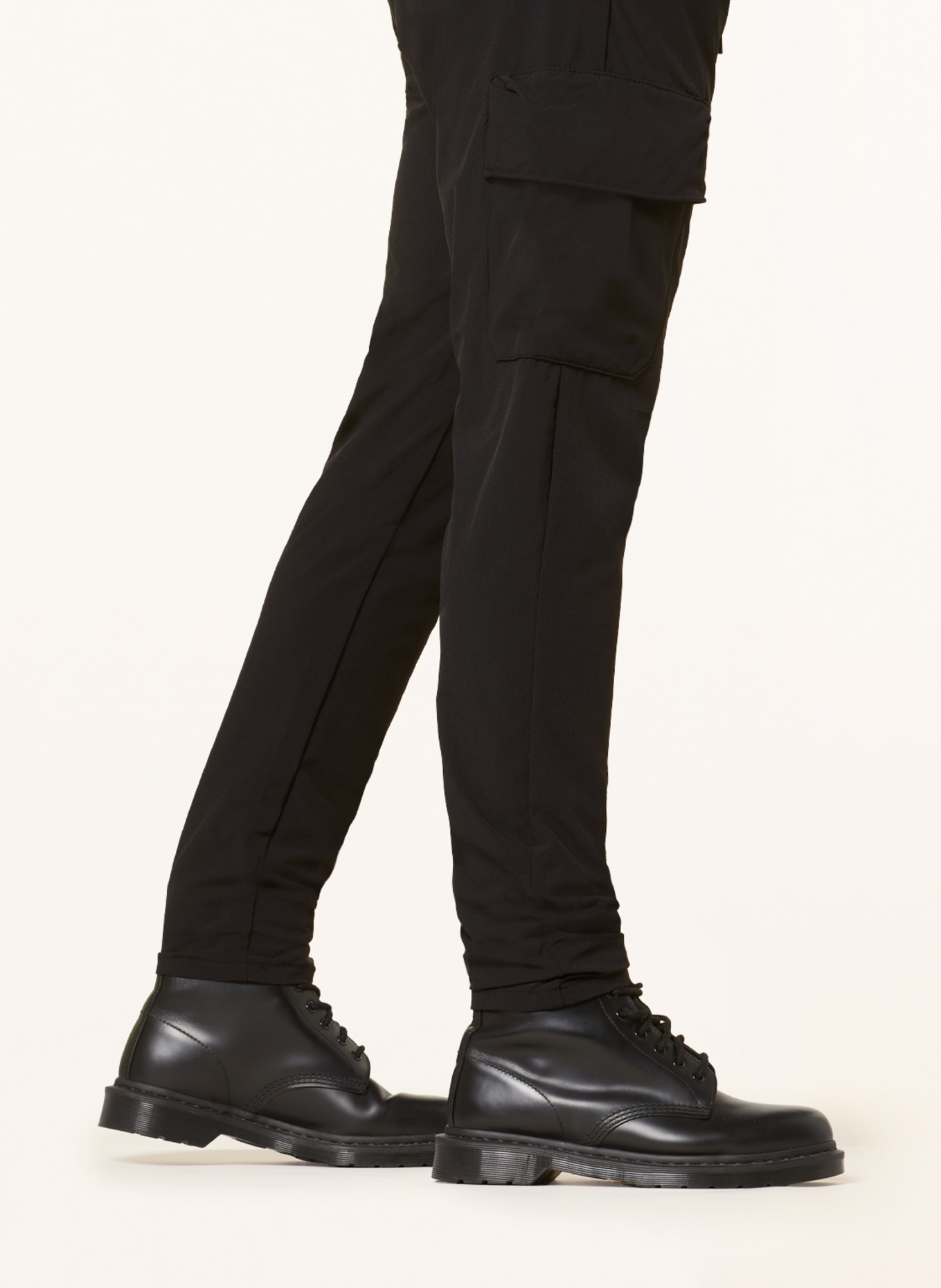 ELIAS RUMELIS Cargo pants ERGASPARO comfort fit, Color: BLACK (Image 5)