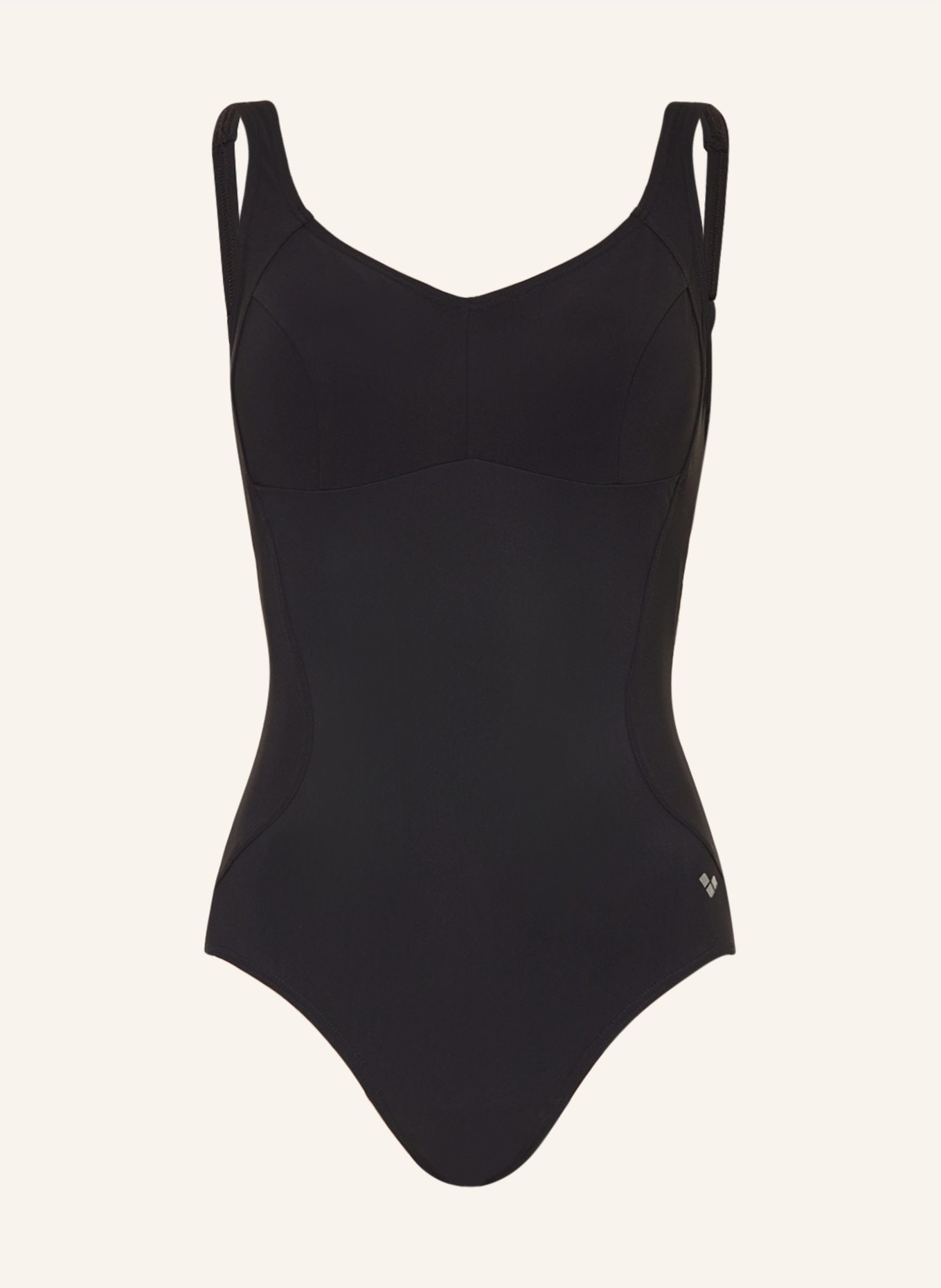 arena Shaping swimsuit BODYLIFT MANUELA with UV protection, Color: BLACK (Image 1)
