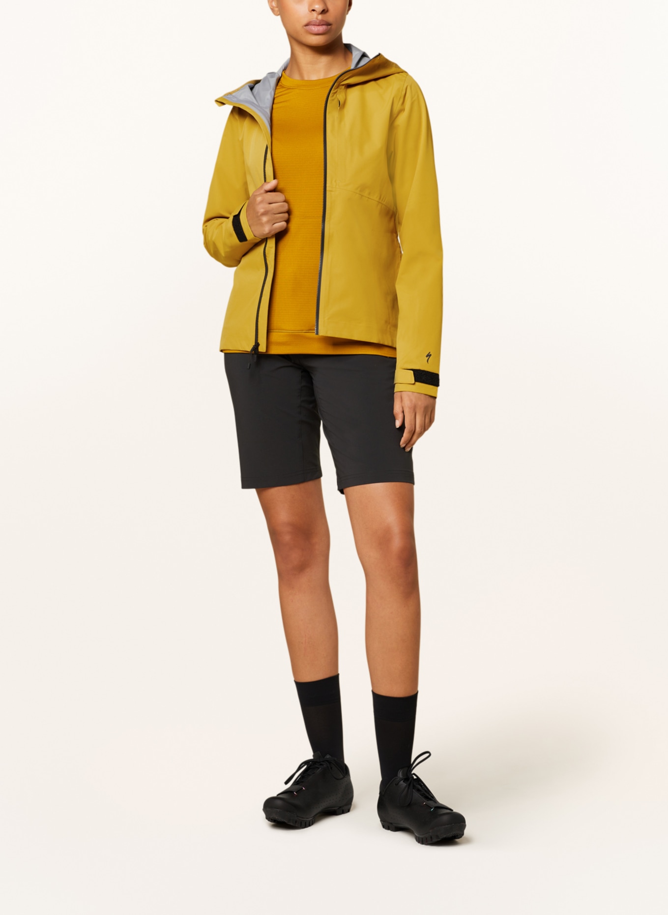 SPECIALIZED Cycling jacket, Color: DARK YELLOW (Image 2)