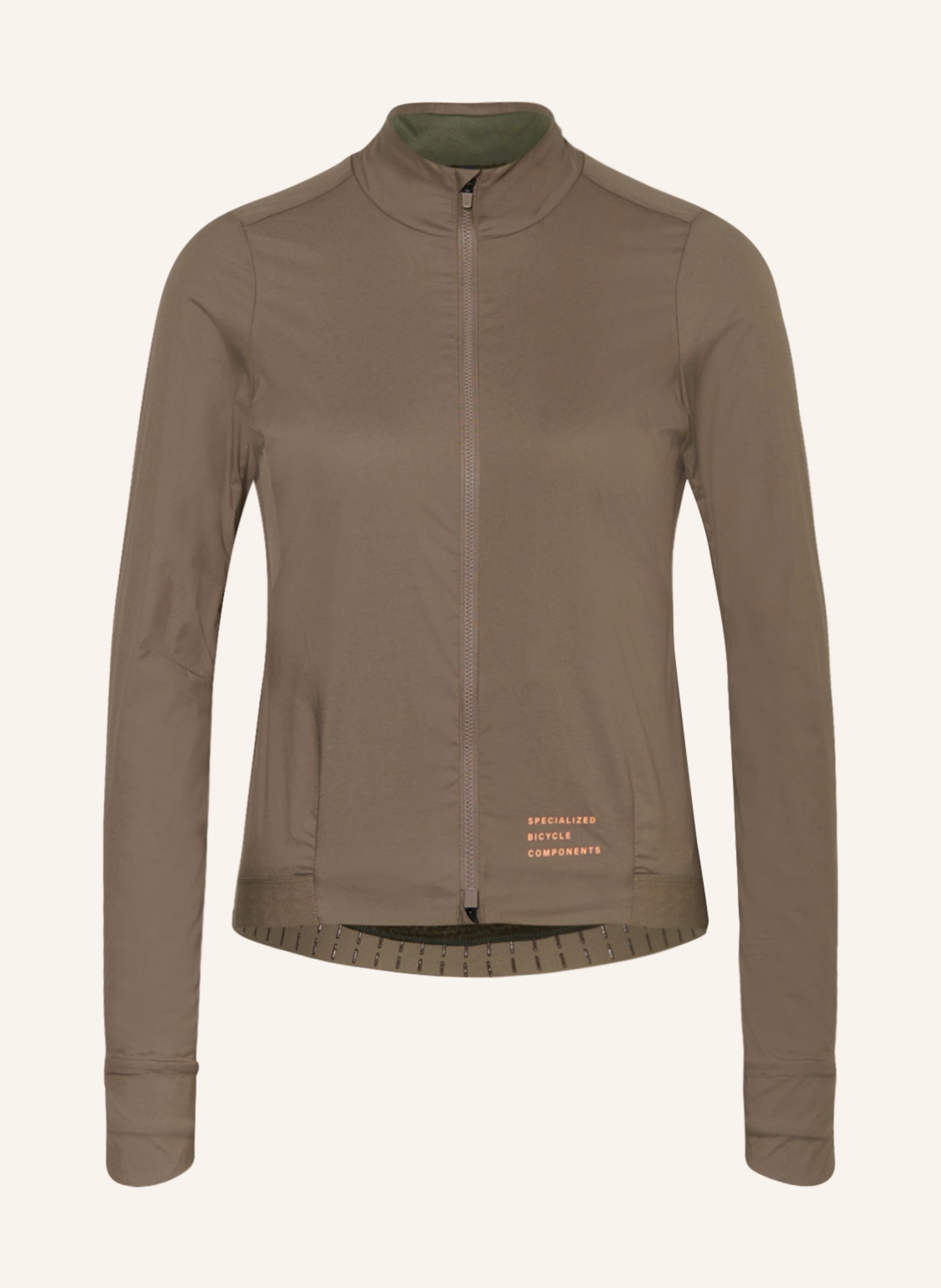 SPECIALIZED Thermal cycling jacket PRIME ALPHA®, Color: BROWN/ KHAKI (Image 1)