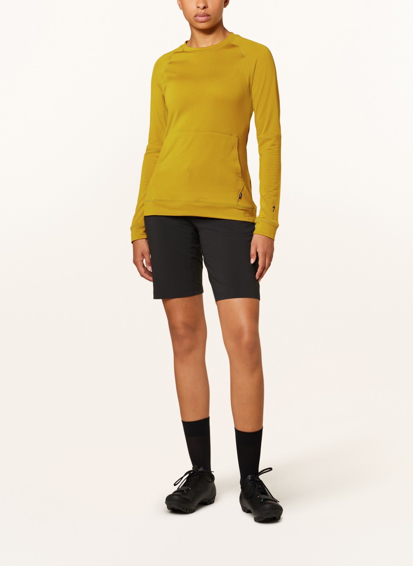 SPECIALIZED Thermal cycling jersey, Color: DARK YELLOW (Image 2)