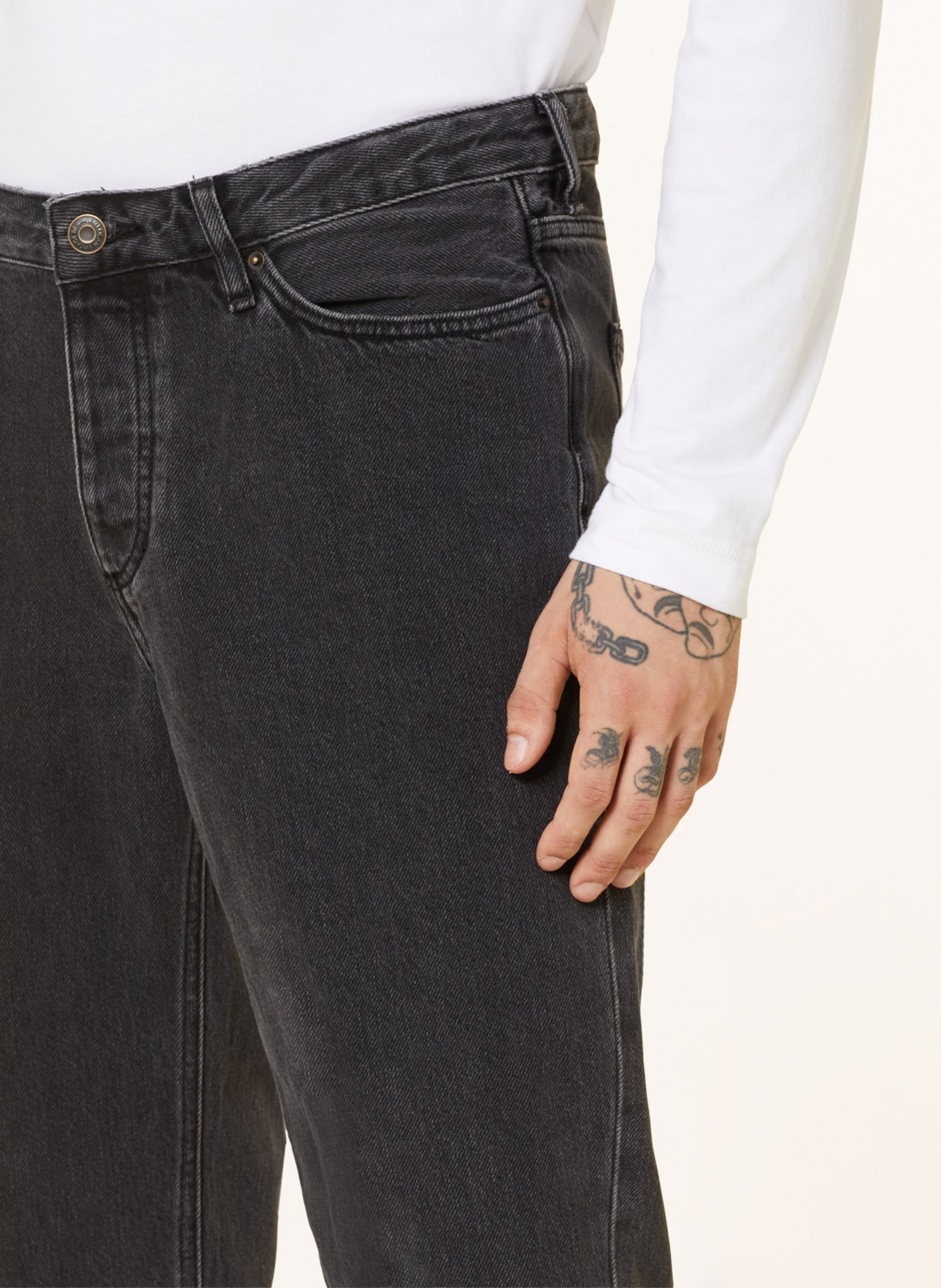 American Vintage Jeans LE CARROT extra slim fit, Color: DARK GRAY (Image 6)