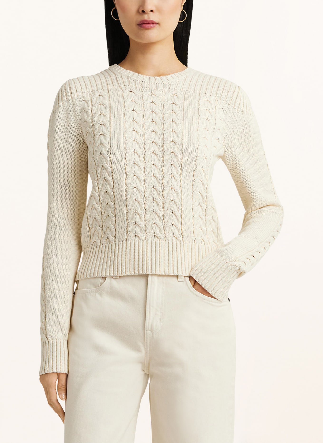 LAUREN RALPH LAUREN Sweater in cream