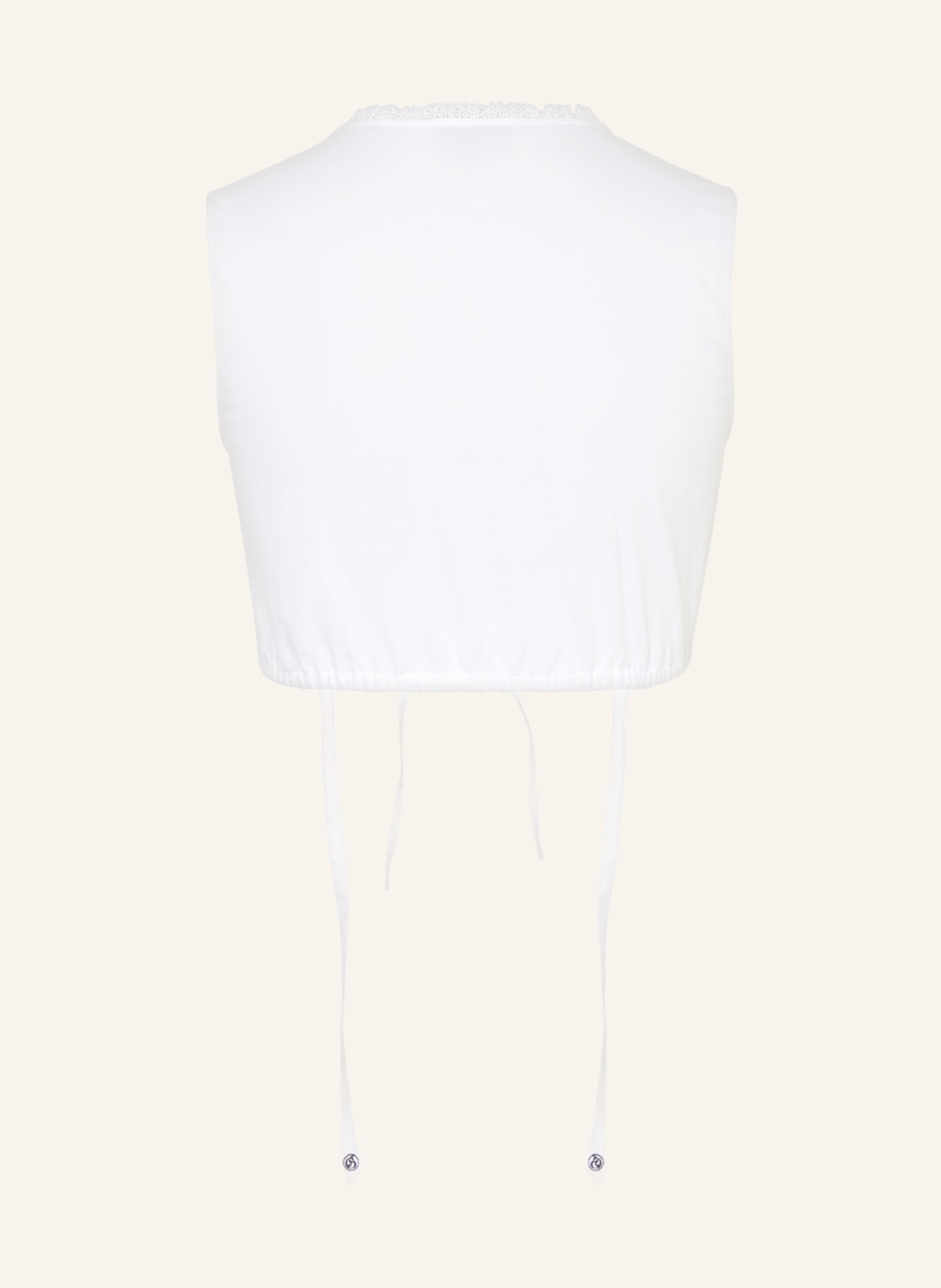 Gottseidank Dirndl blouse MARESA, Color: WHITE (Image 2)