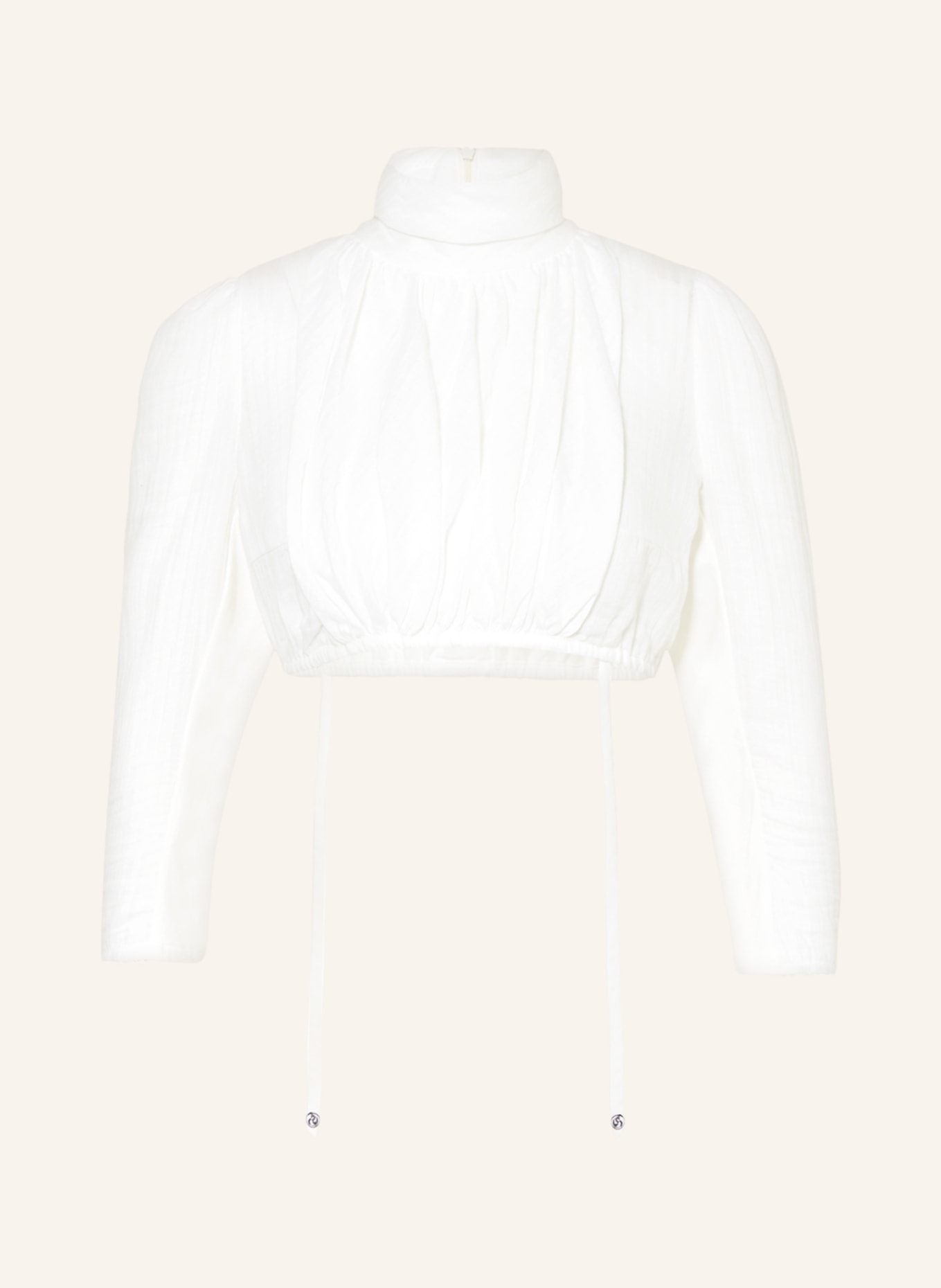 Gottseidank Dirndl blouse DIANA, Color: WHITE (Image 1)