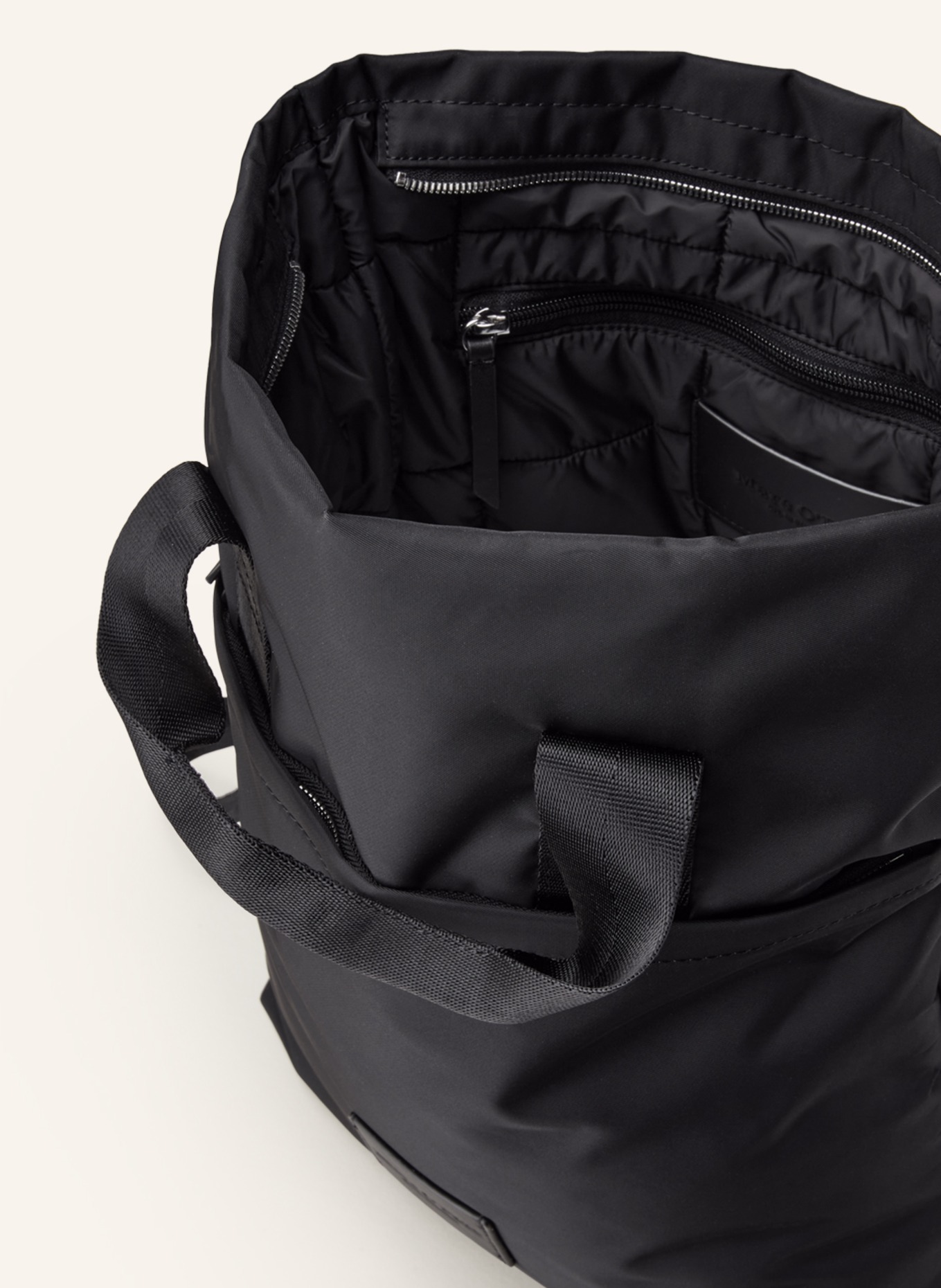 Marc O'Polo Backpack: BLACK