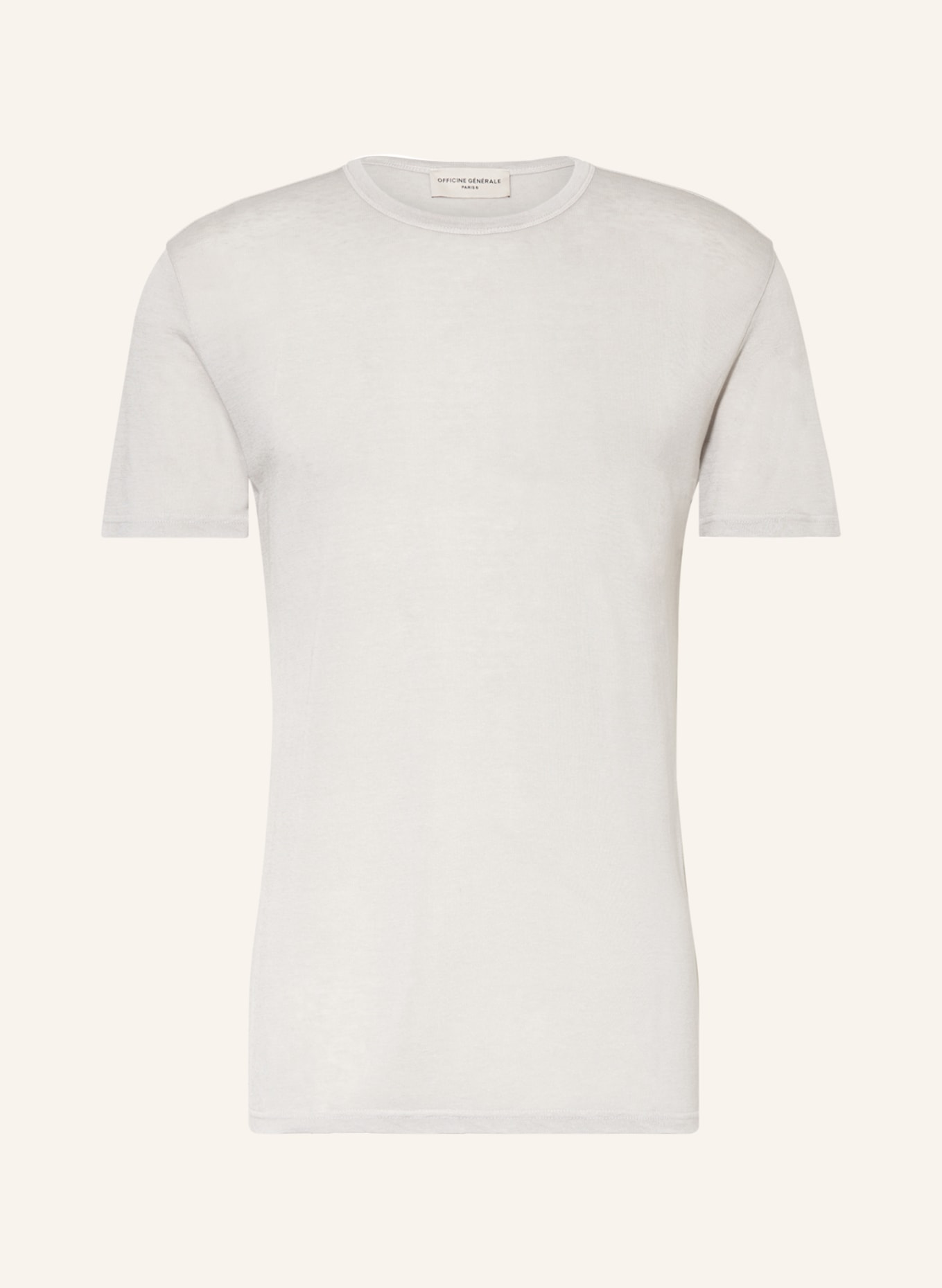 Officine Générale T-Shirt, Farbe: HELLGRAU (Bild 1)