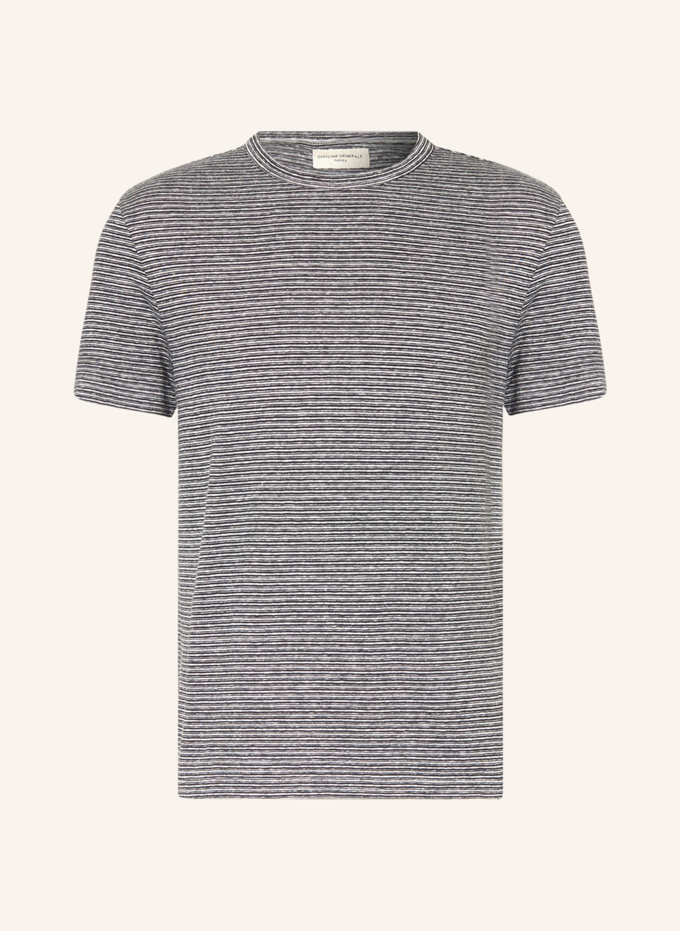Officine Générale T-Shirt, Farbe: WEISS/ DUNKELBLAU (Bild 1)