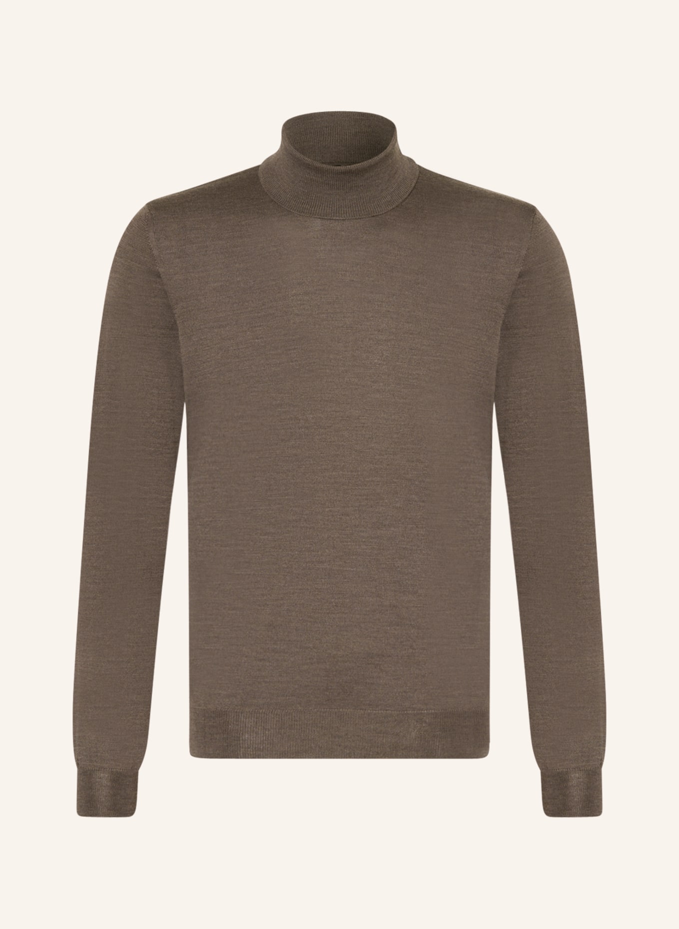 SAND COPENHAGEN Turtleneck sweater, Color: DARK BROWN (Image 1)