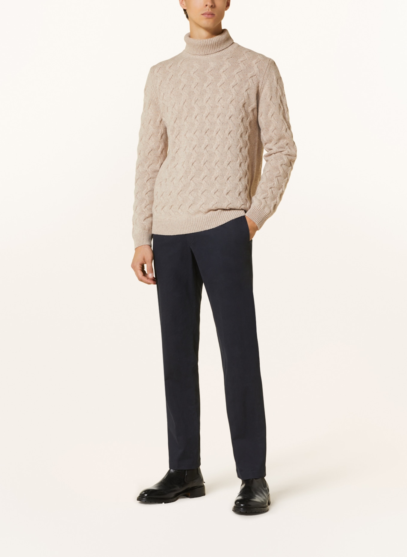 SAND COPENHAGEN Turtleneck sweater, Color: ECRU (Image 2)