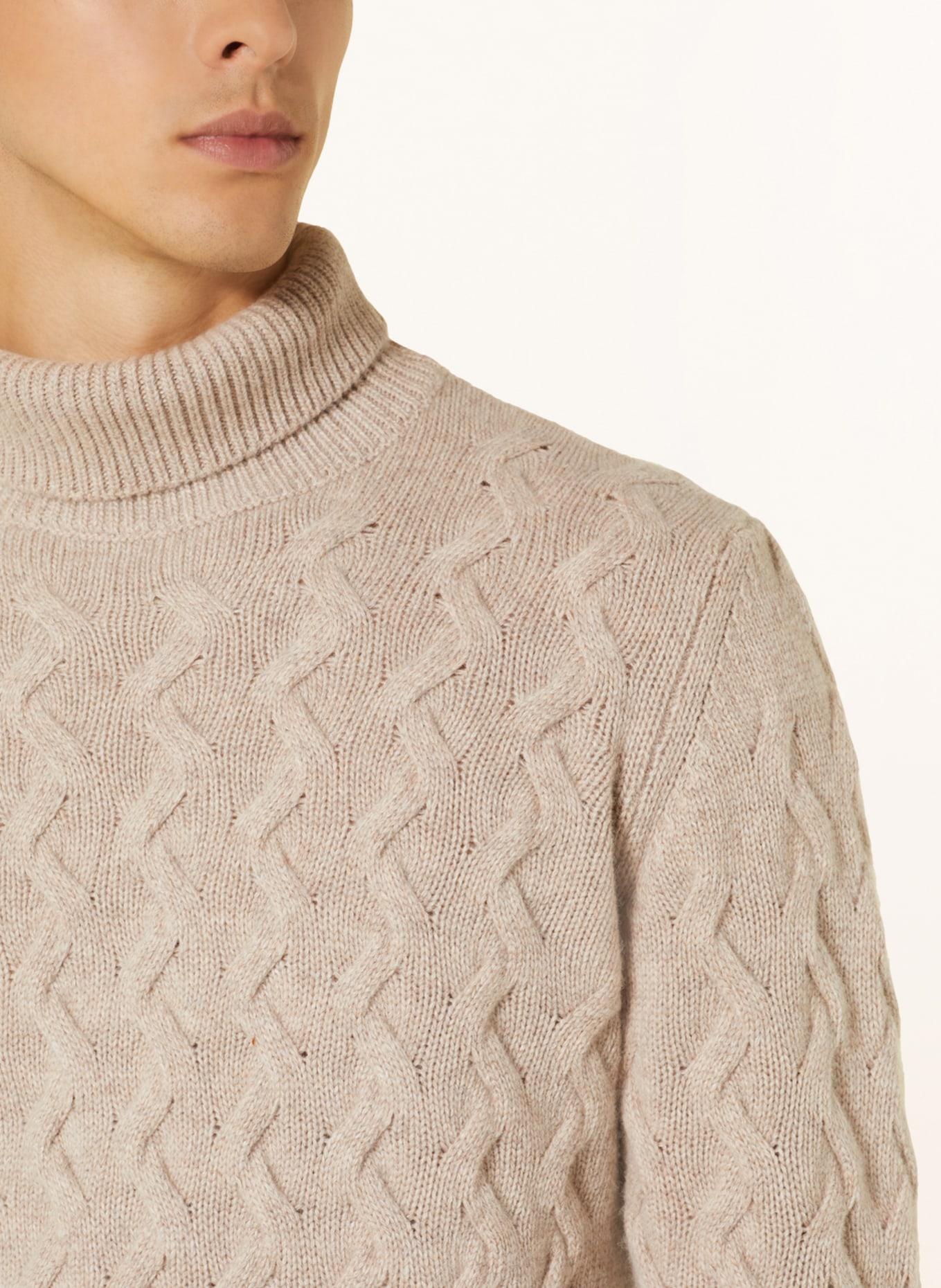 SAND COPENHAGEN Turtleneck sweater, Color: ECRU (Image 5)